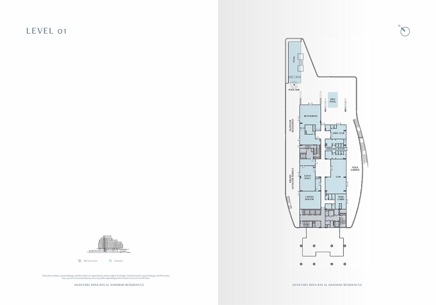 Anantara Branded Residences at Mina Al Arab floor plan 2