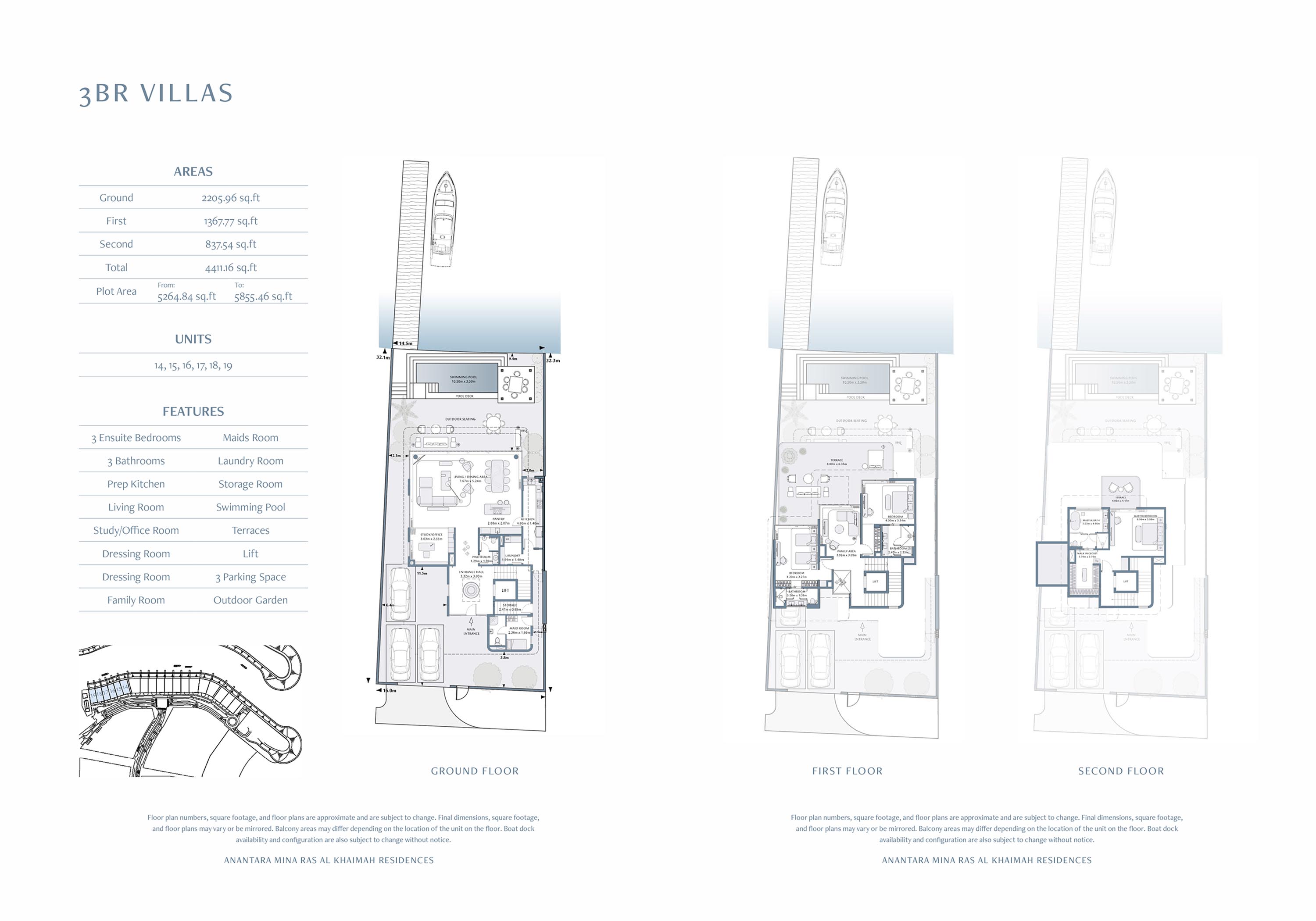 Anantara Branded Residences at Mina Al Arab floor plan 5