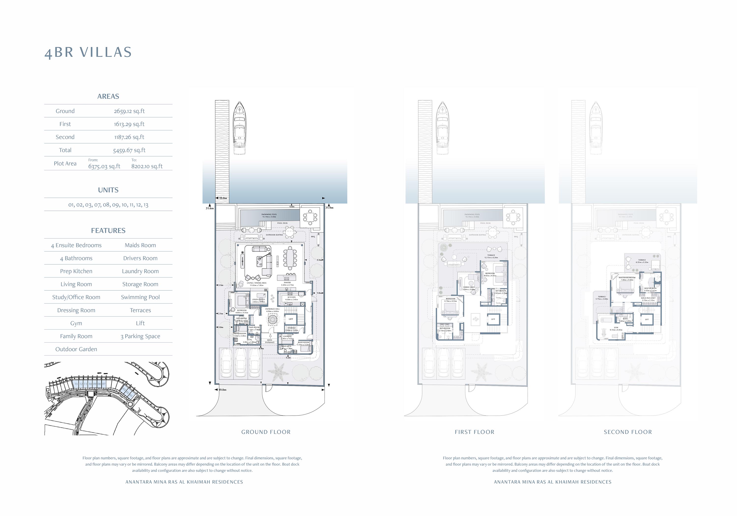 Anantara Branded Residences at Mina Al Arab floor plan 6