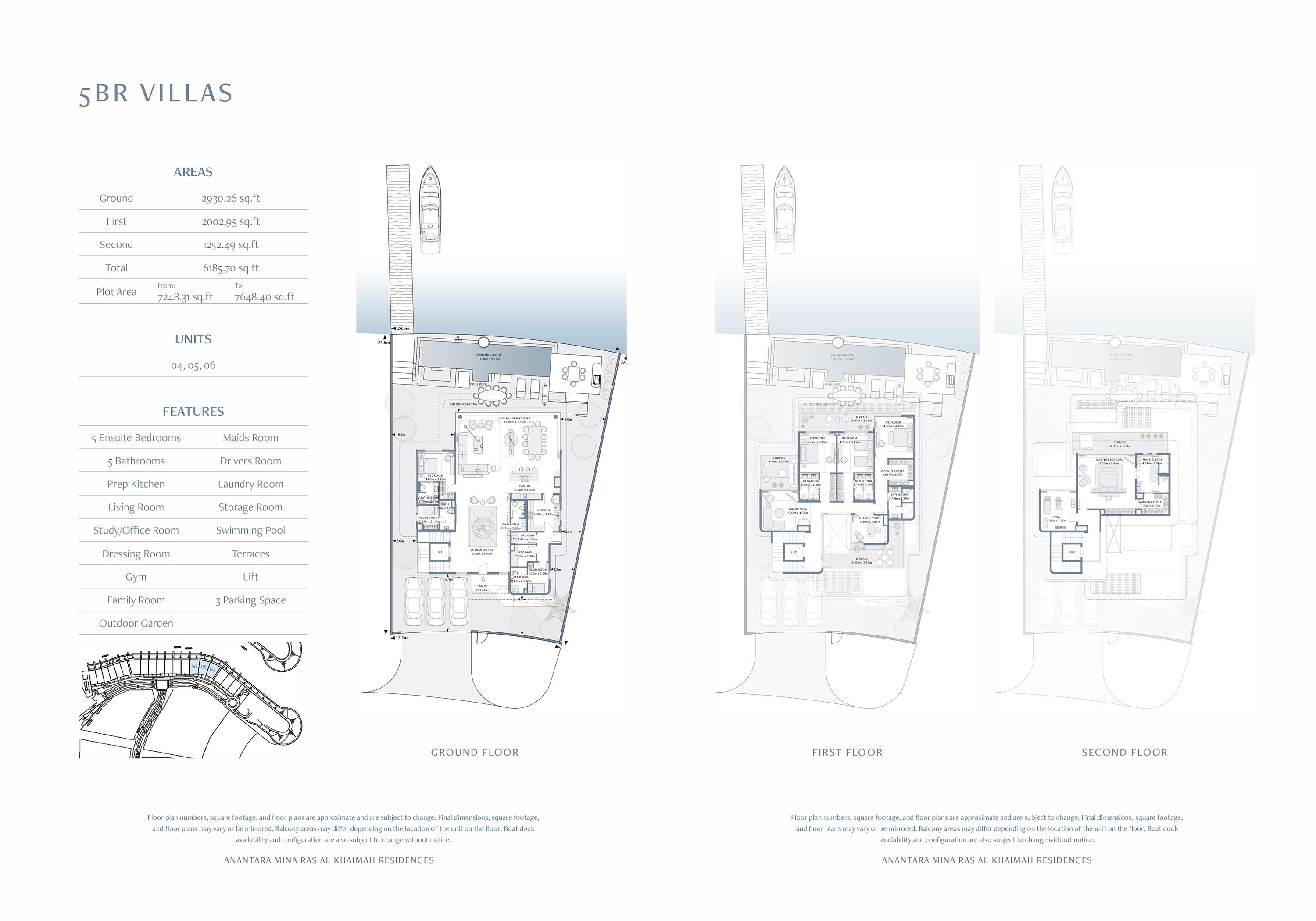 Anantara Branded Residences at Mina Al Arab floor plan 7