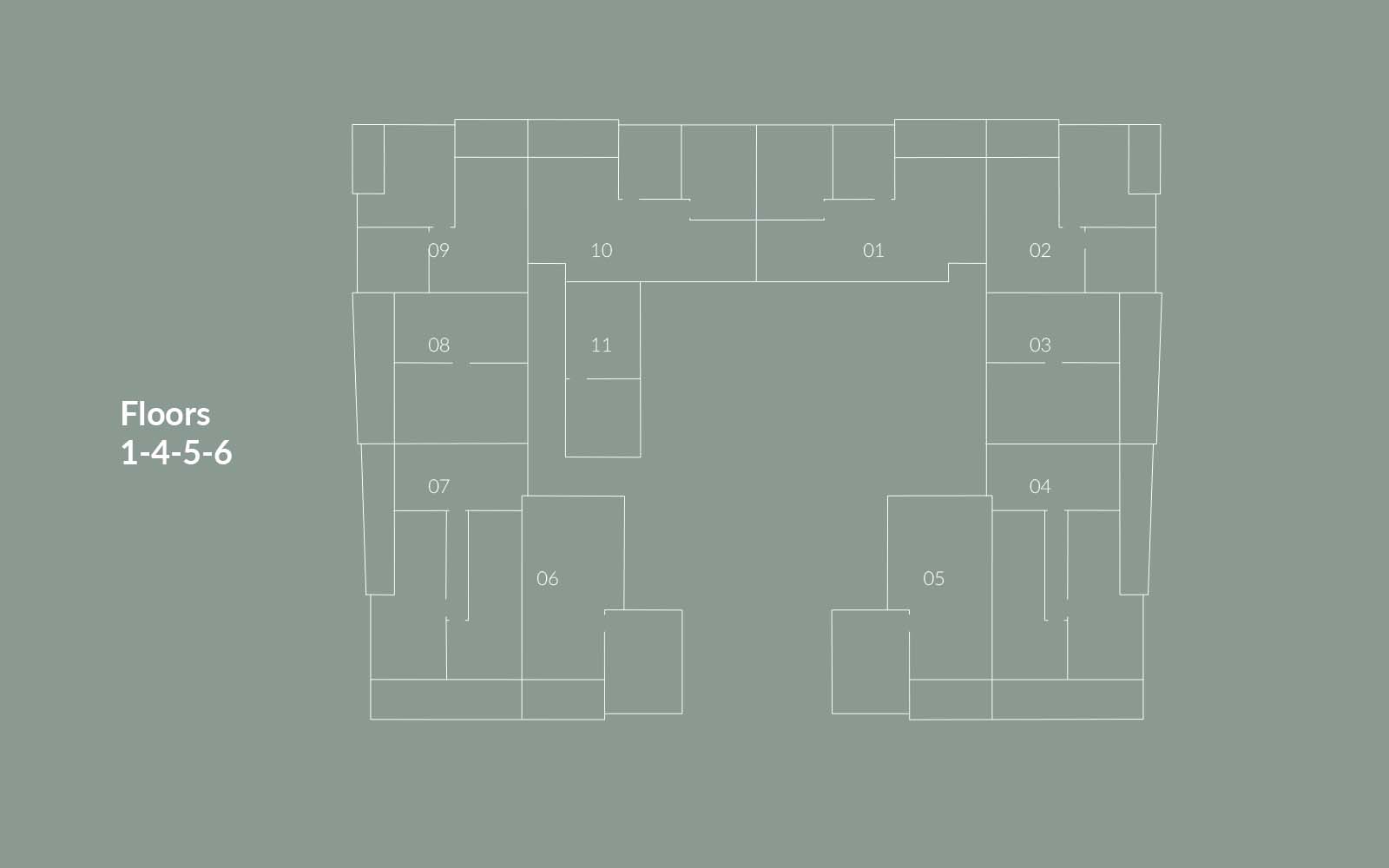VOI Residence at Dubai South floor plan 3