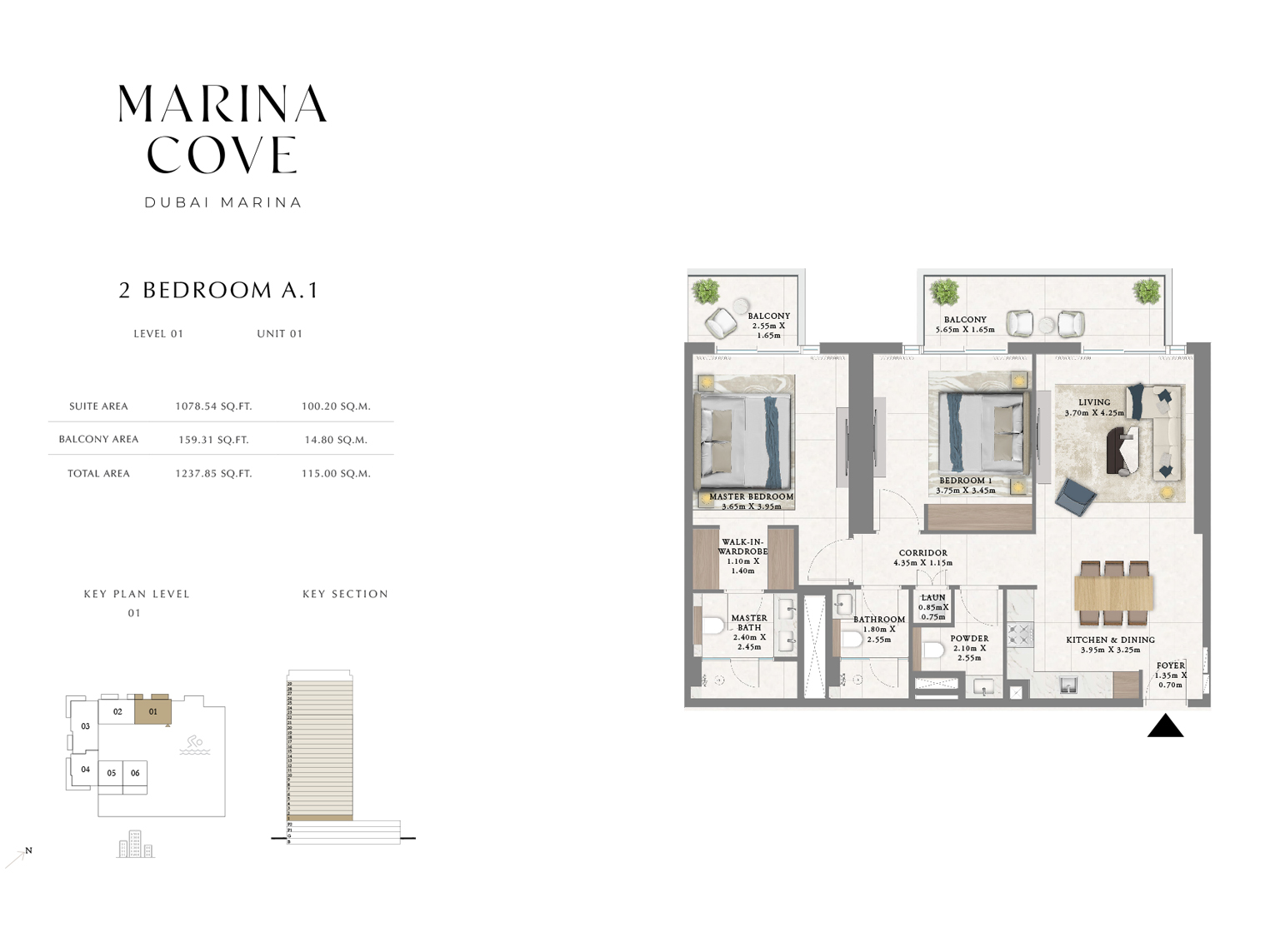 Emaar Marina Cove floor plan 2