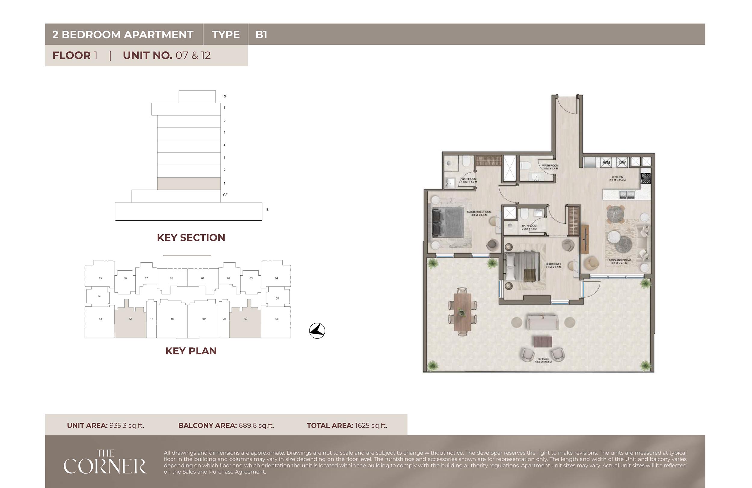 The Corner at DLRC floor plan 3