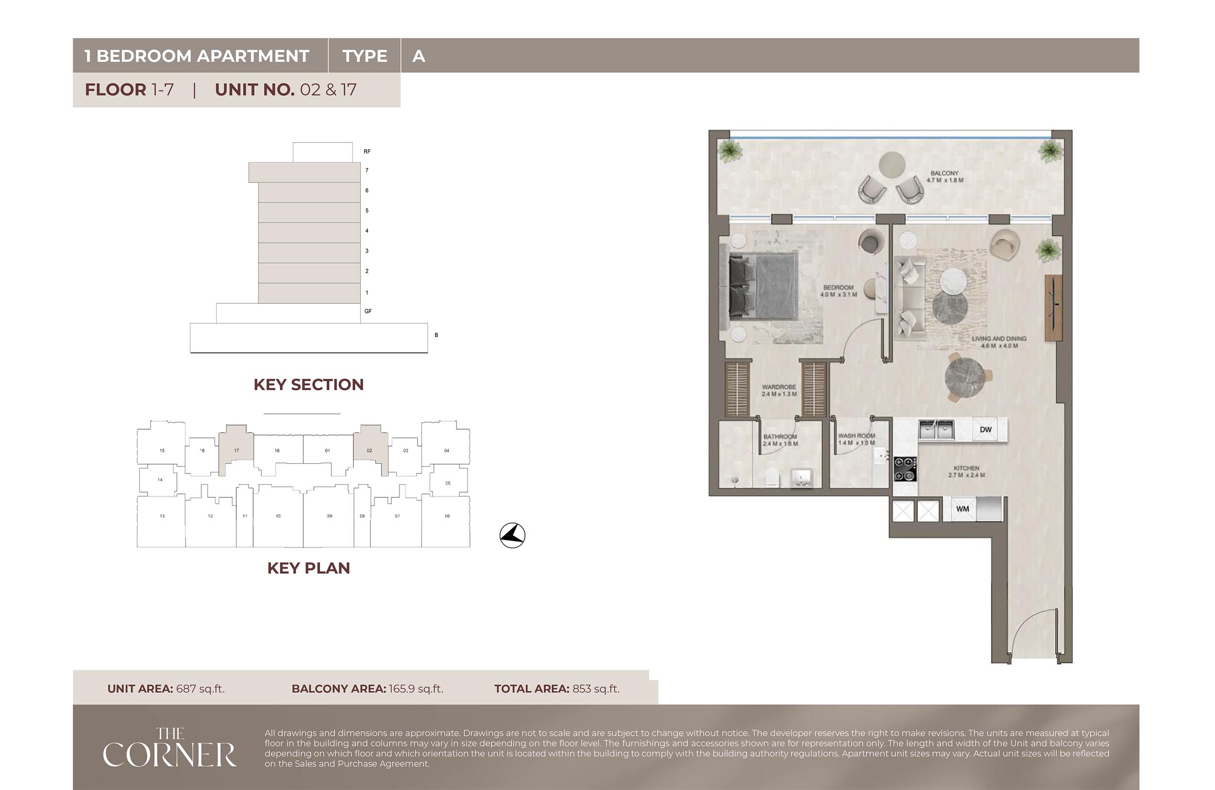 The Corner at DLRC floor plan 2