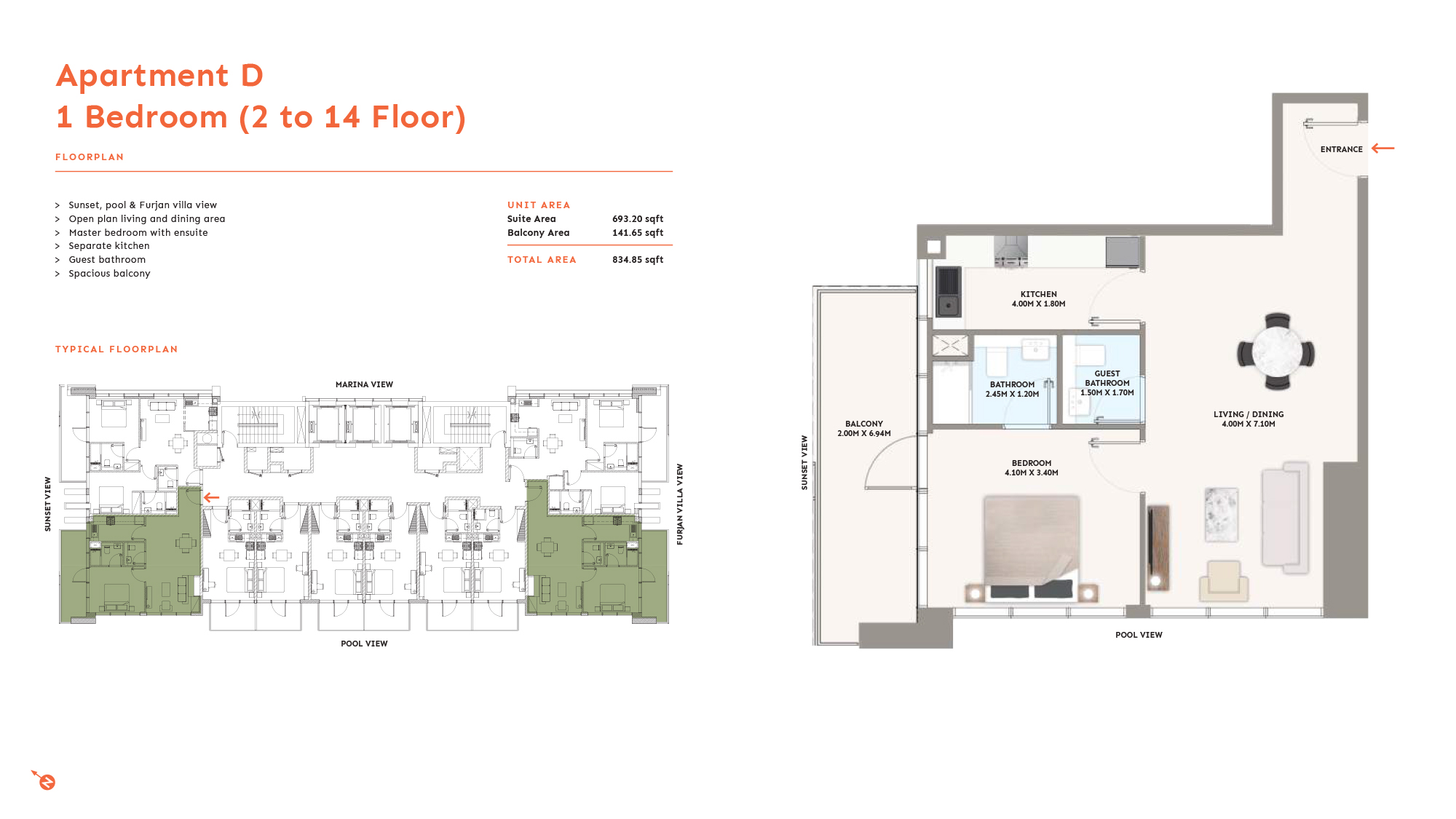 PG ONE at Al Furjan floor plan 2