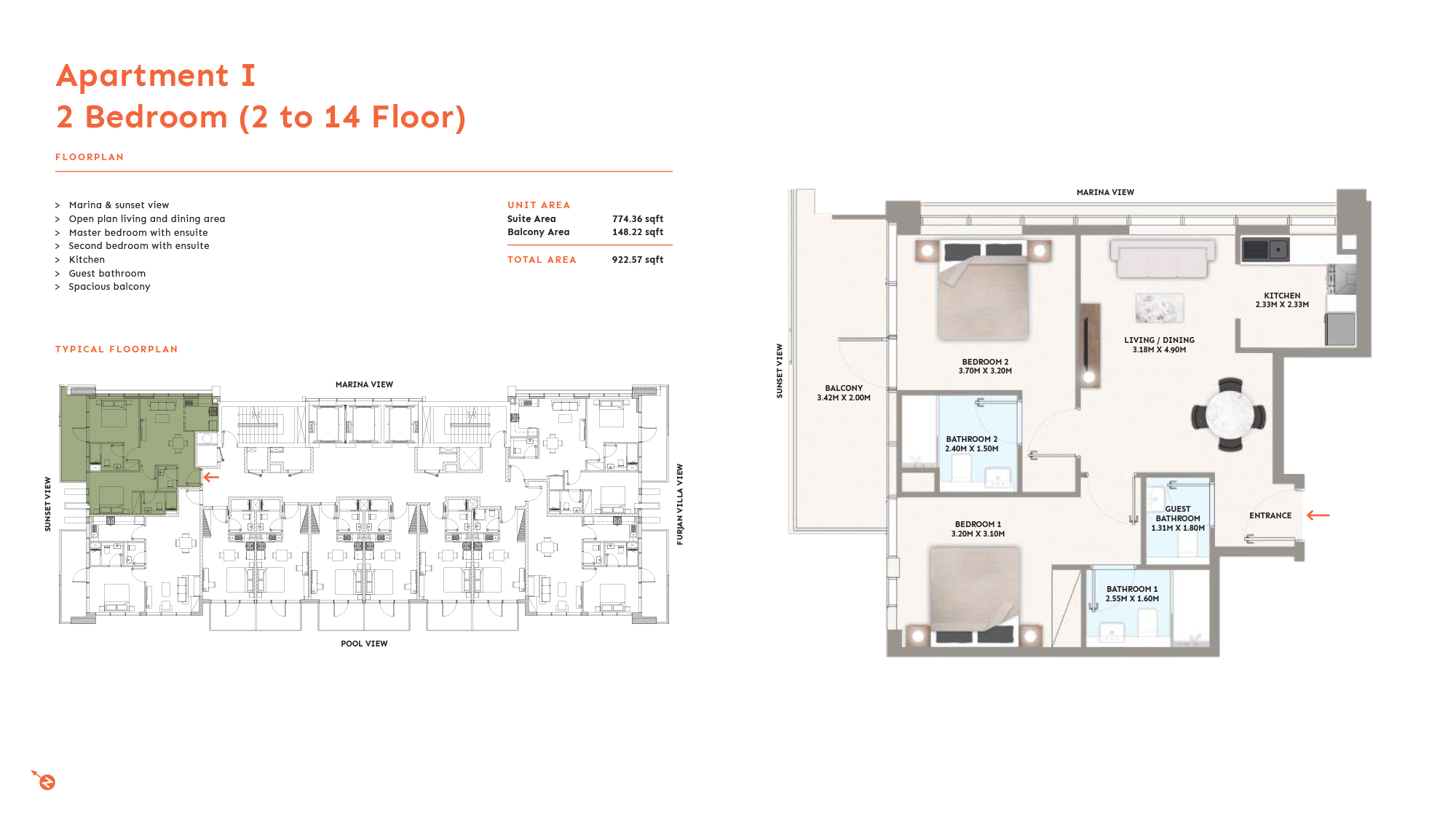 PG ONE at Al Furjan floor plan 3