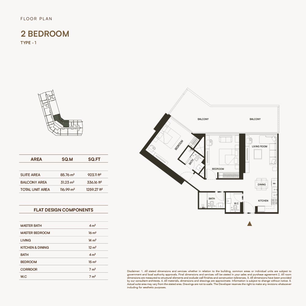 Binghatti Haven floor plan 4