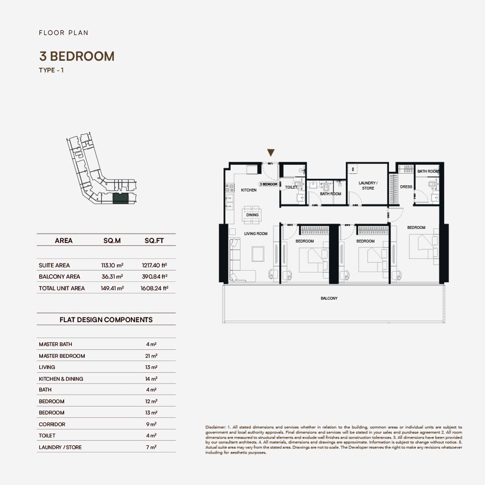 Binghatti Haven floor plan 5