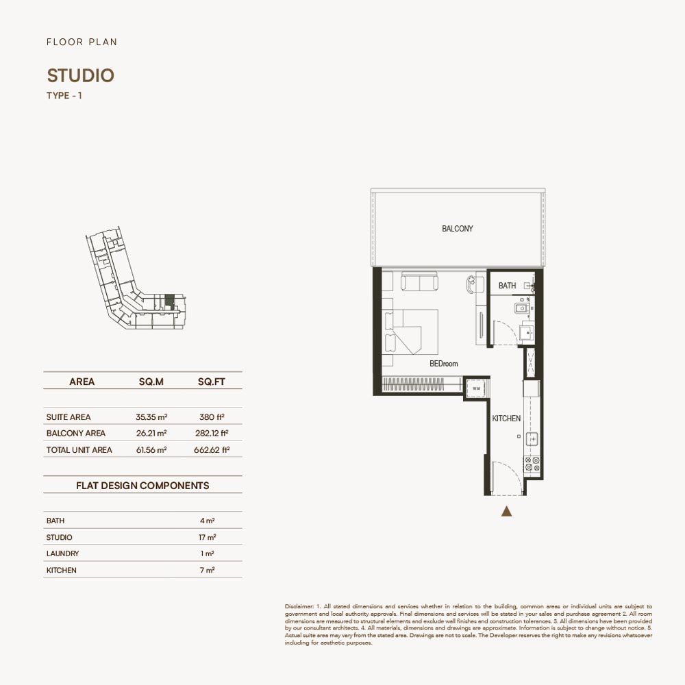 Binghatti Haven floor plan 1