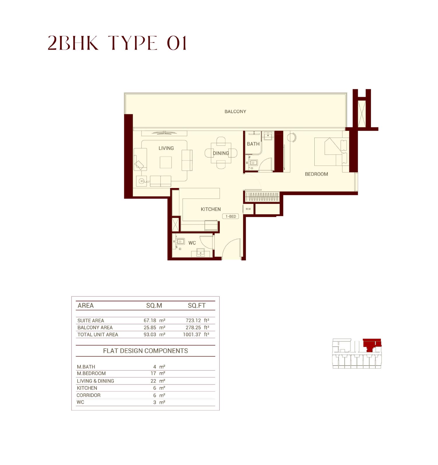 Binghatti Ruby at JVC floor plan 4