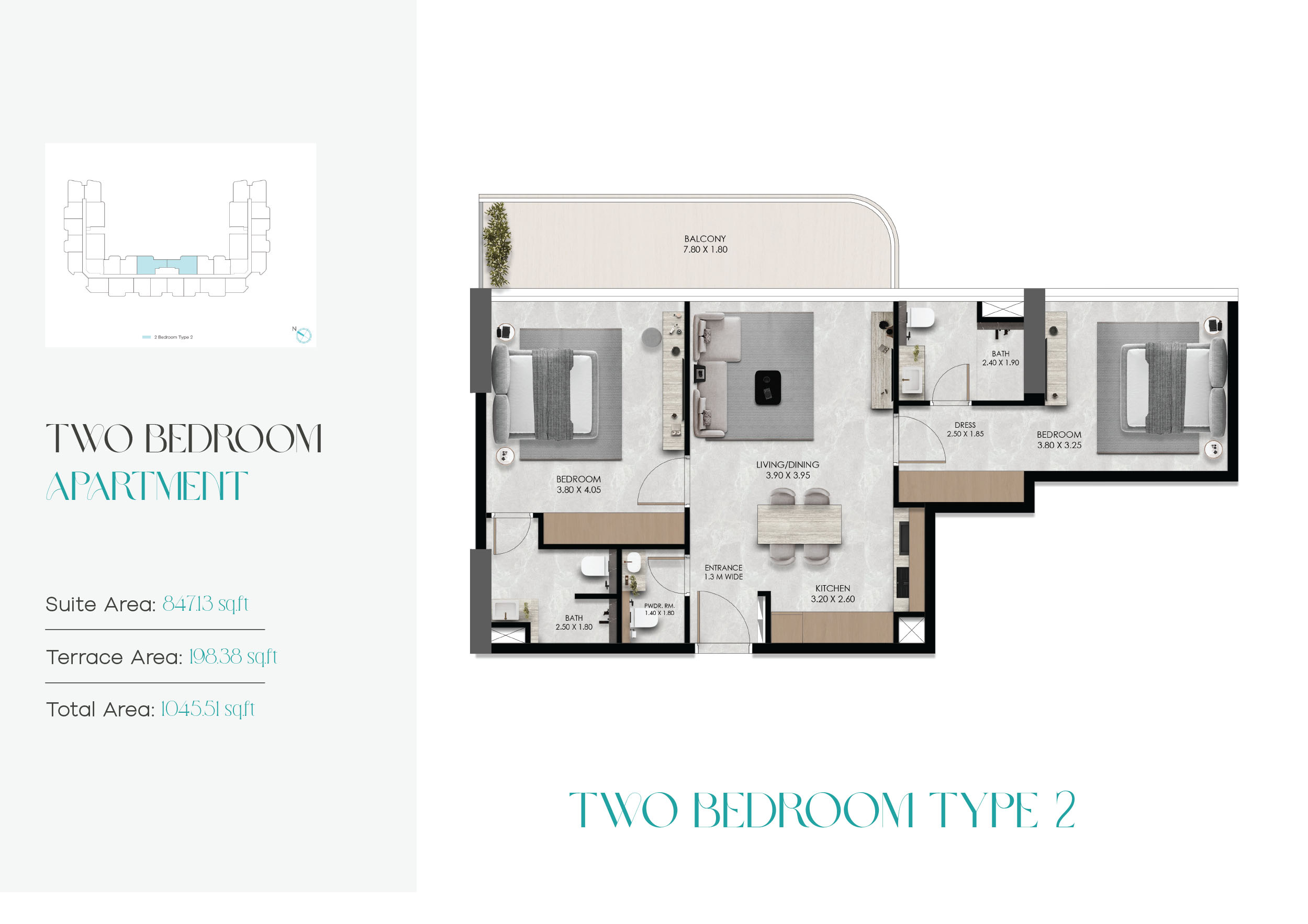 Verano at Dubai Studio City floor plan 4