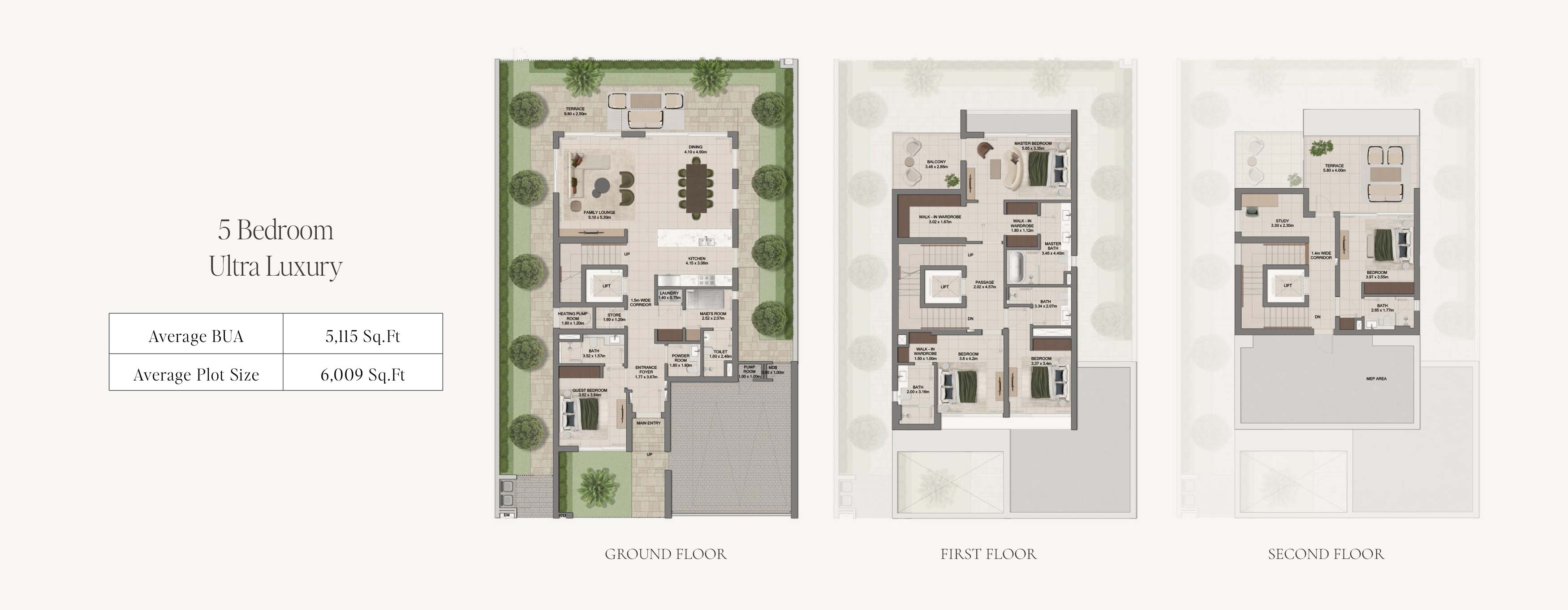 Grand Polo Club and Resort by Emaar floor plan 3