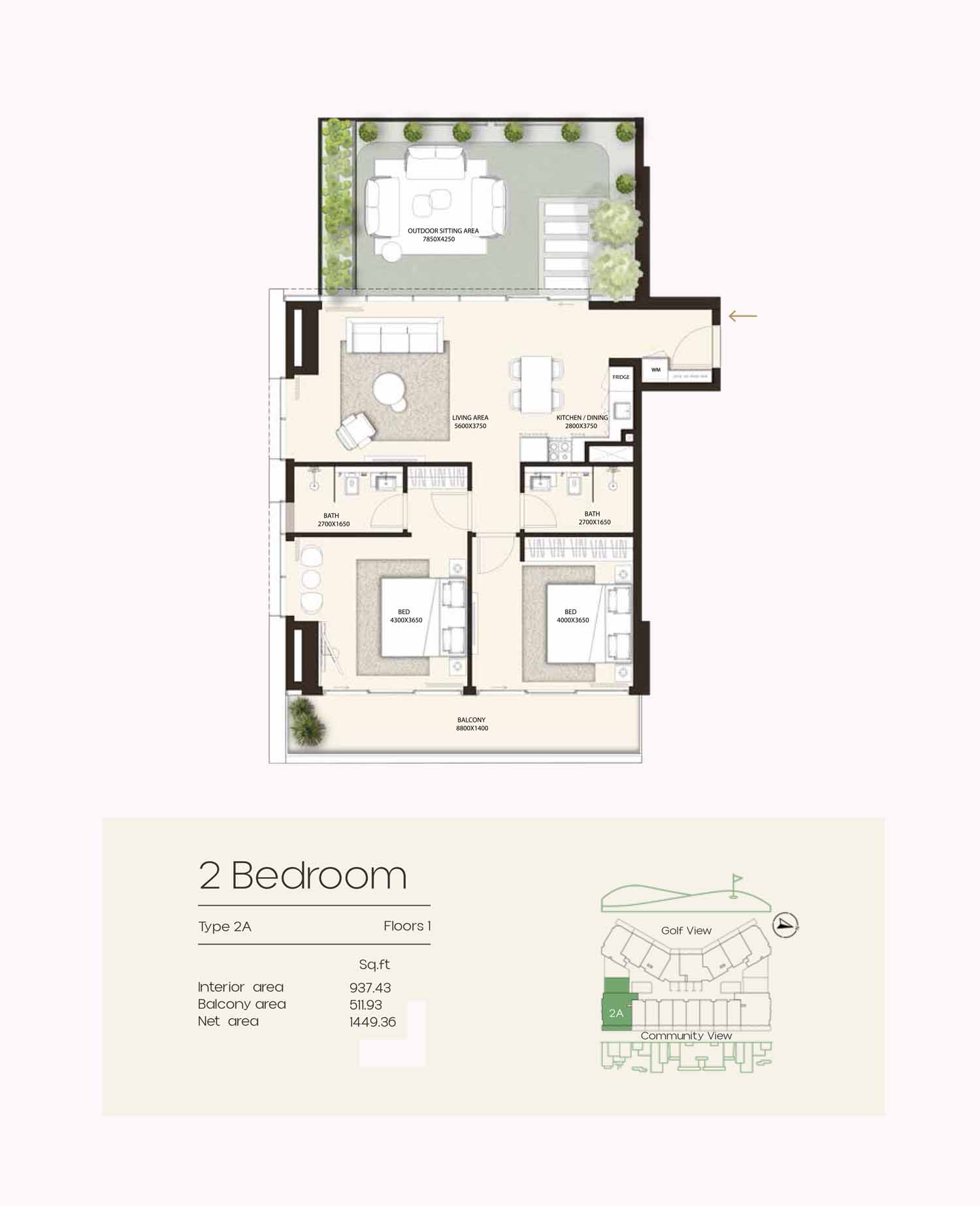 Condor Golf Links 18 floor plan 4