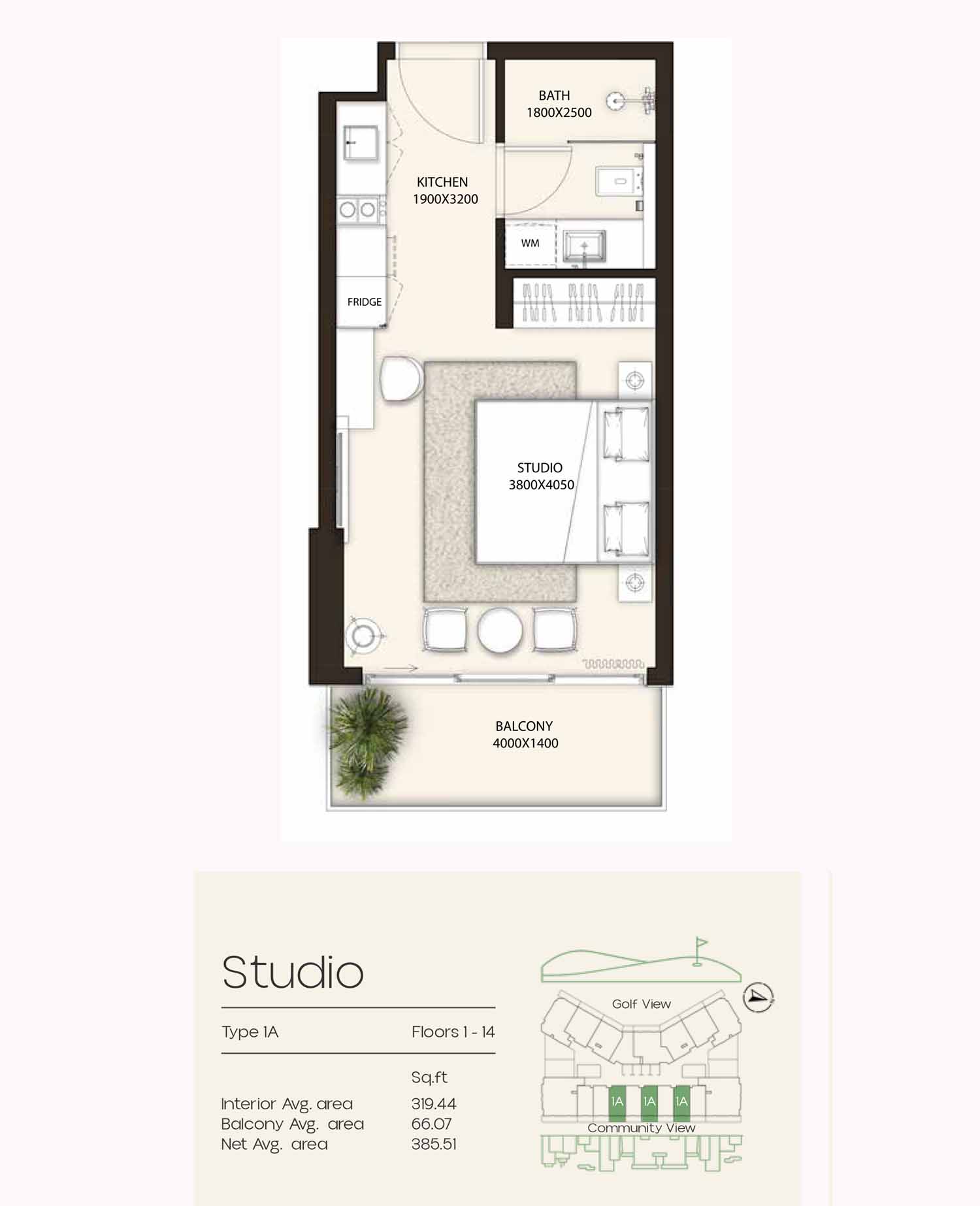 Condor Golf Links 18 floor plan 1