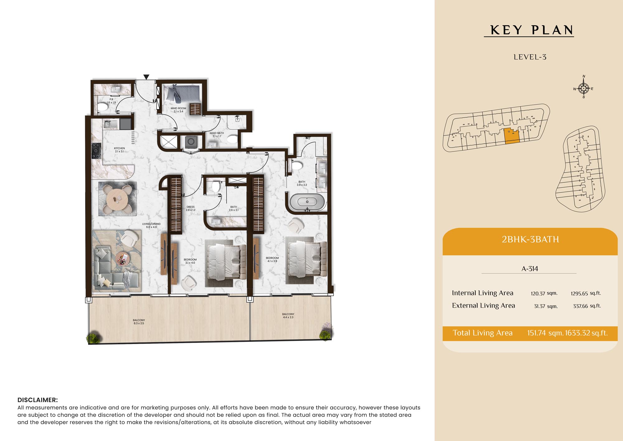 SAAS Hills at Dubai Science Park floor plan 3