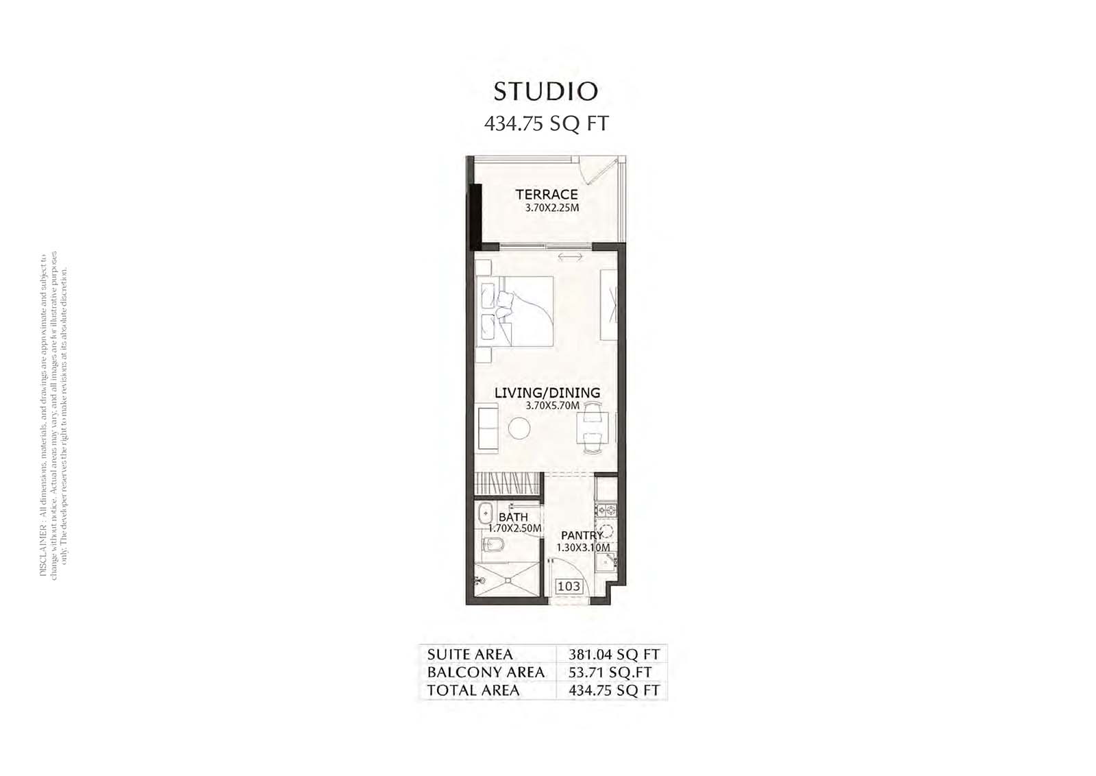 Coventry Gardens at Dubailand floor plan 1