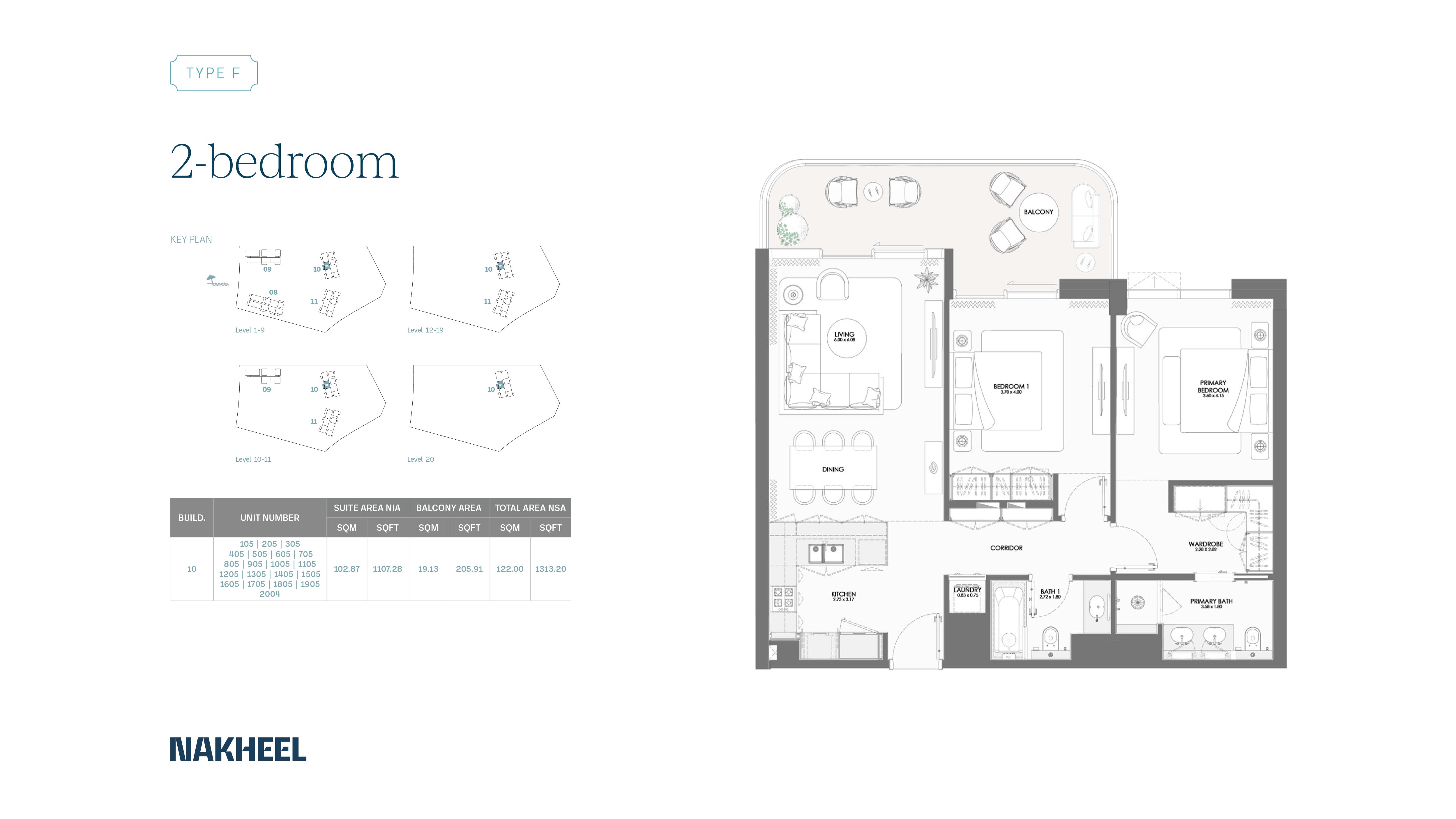 Bay Grove Residences 2 at Dubai Islands floor plan 3