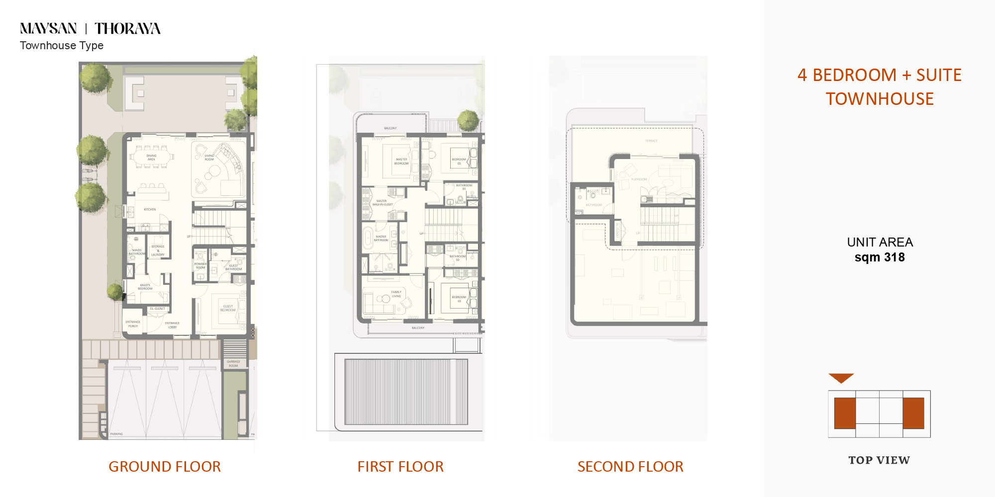 Thoraya at Reem Island floor plan 2