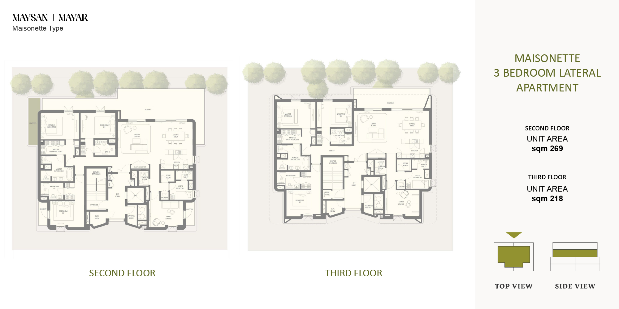 Mayar at Reem Island floor plan 1