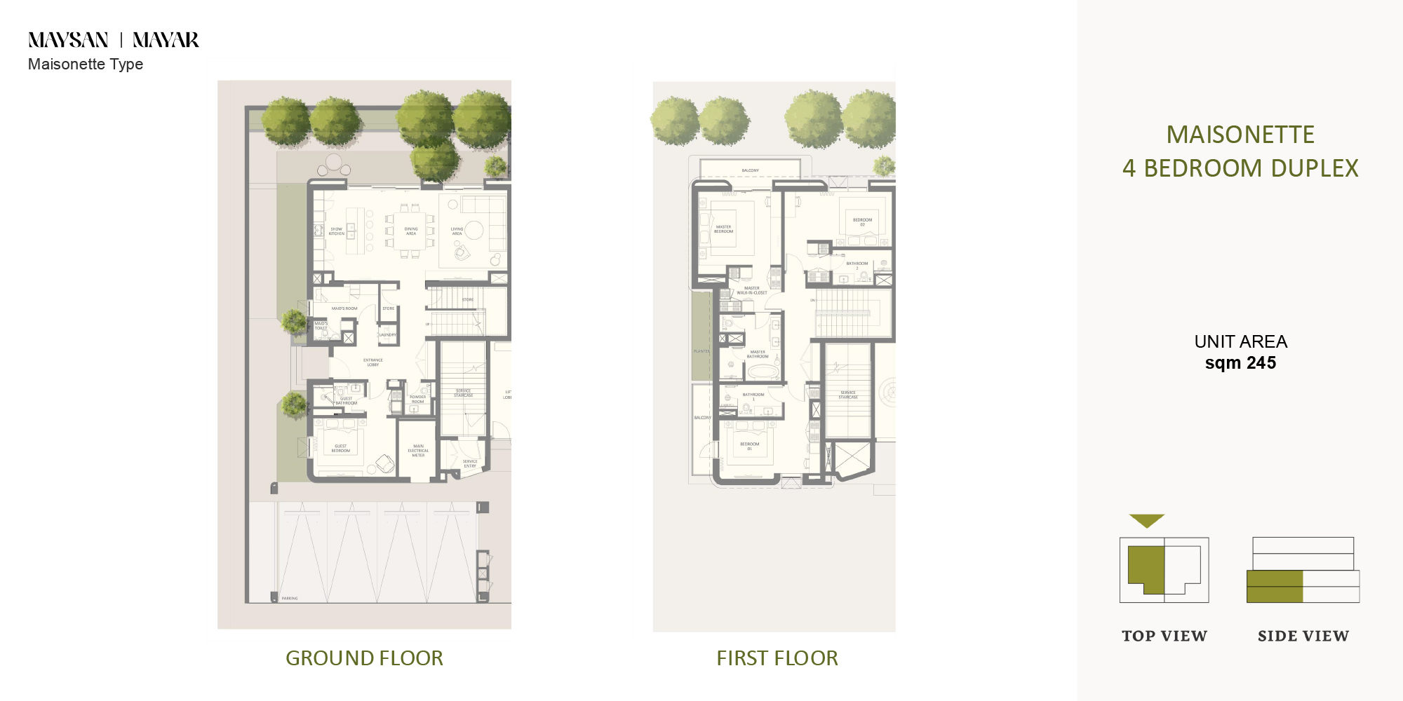 Mayar at Reem Island floor plan 2