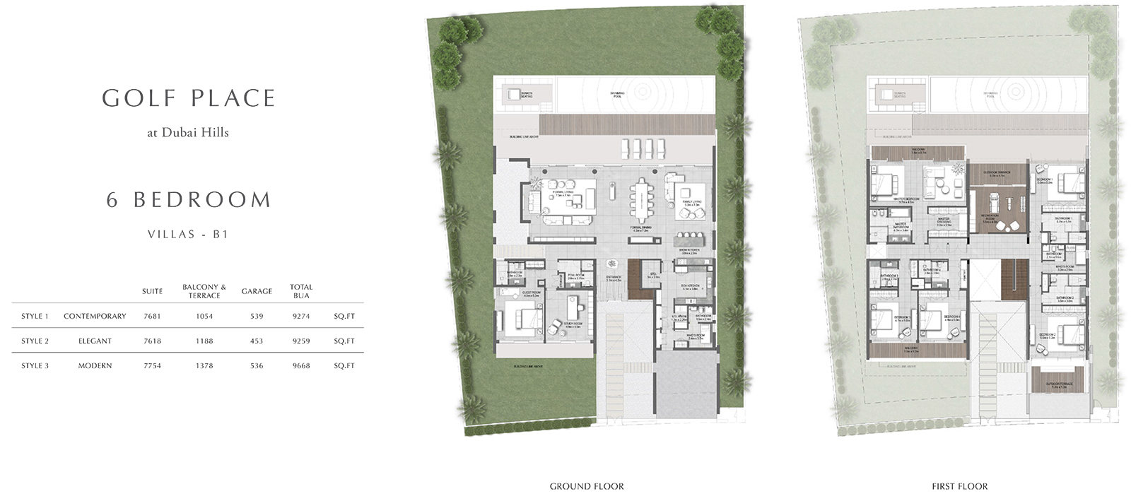 Golf Place Villas floor plan 3