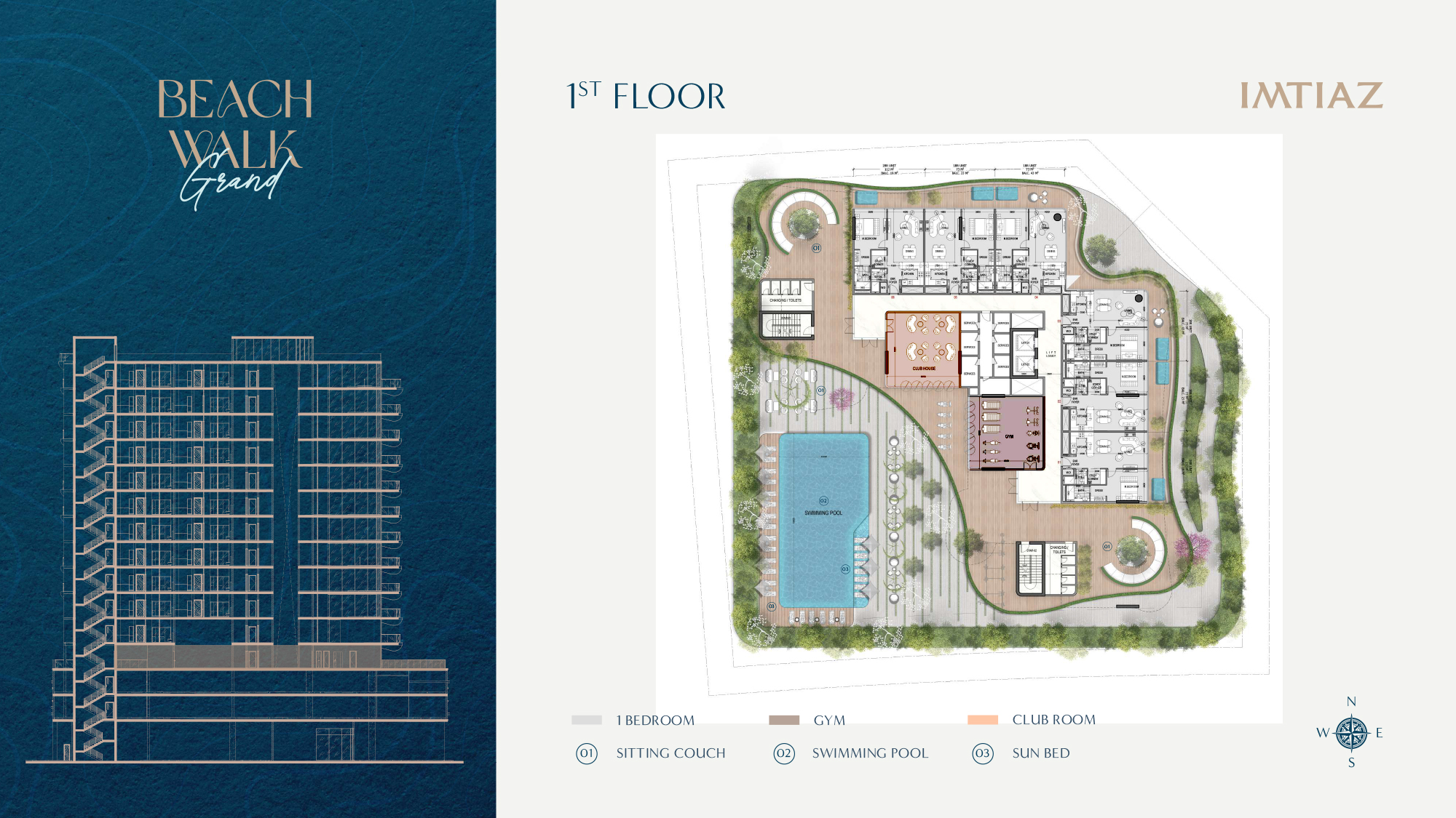 Beach Walk Grand by Imtiaz floor plan 1