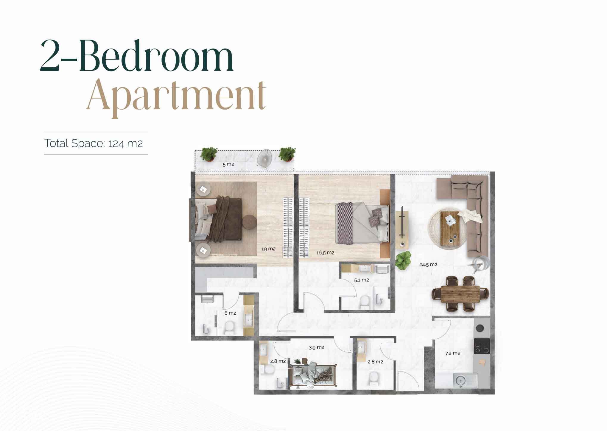 Radiant Marina Towers at Al Reem floor plan 3