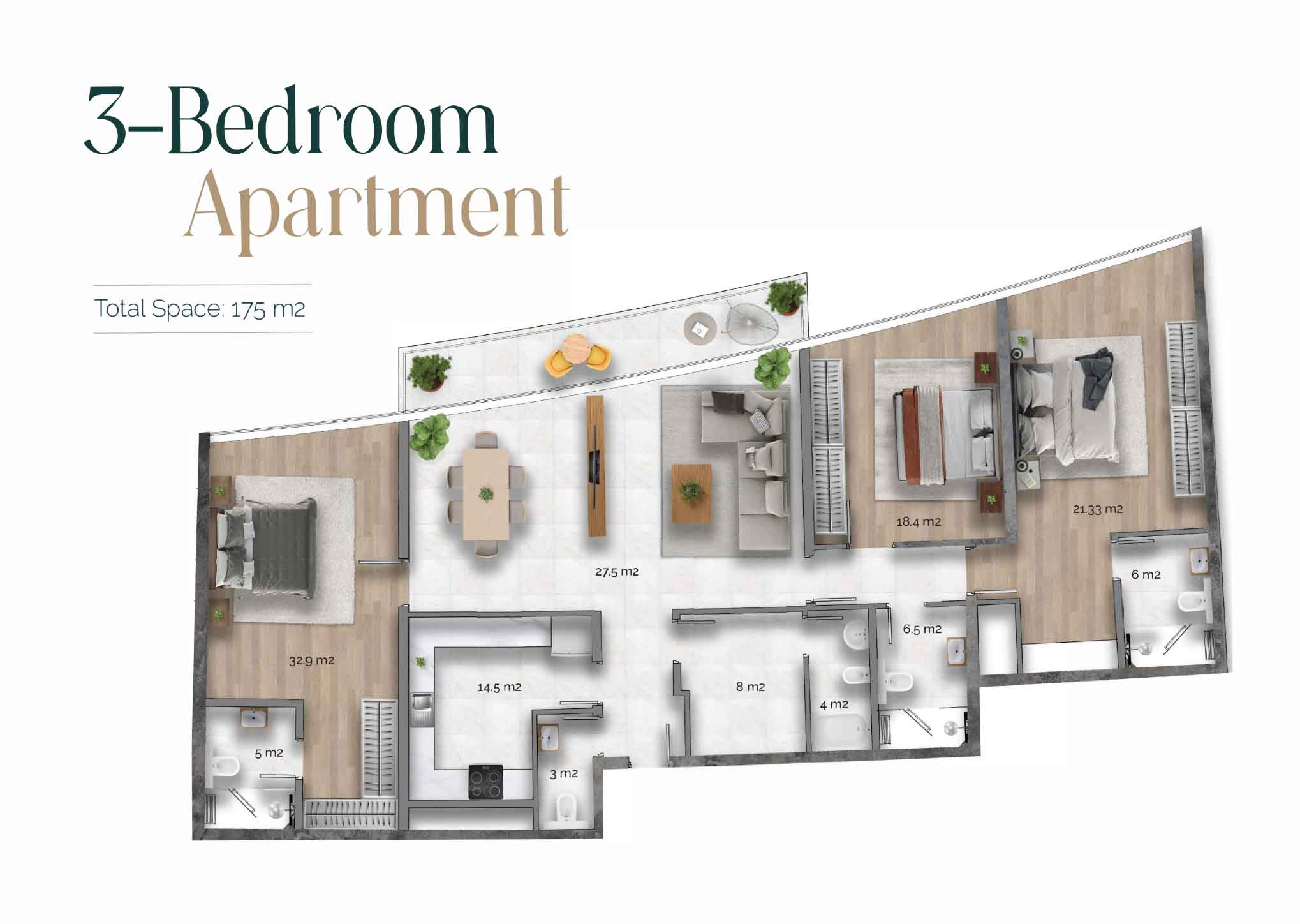 Radiant Marina Towers at Al Reem floor plan 4