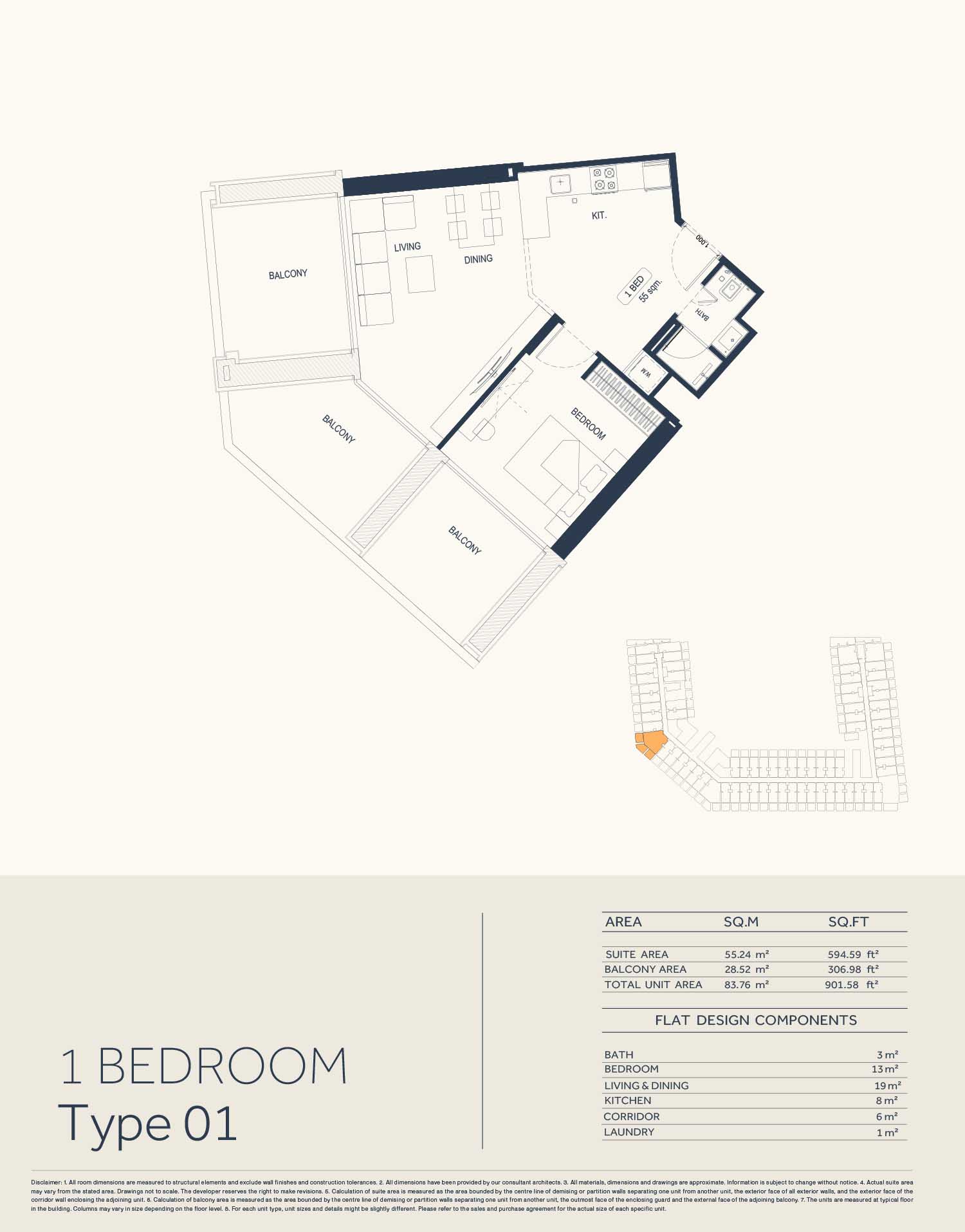 Binghatti Elite floor plan 2