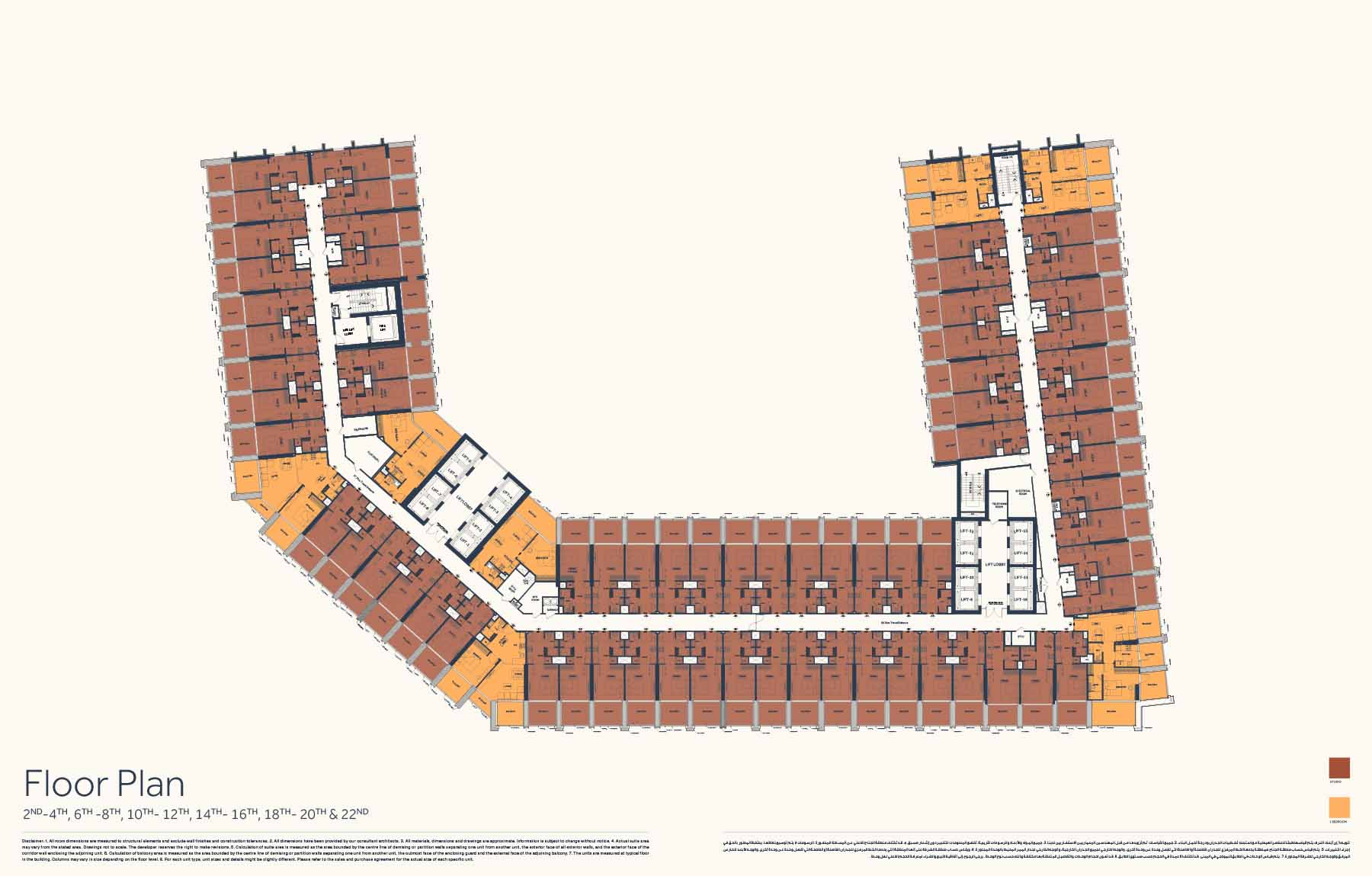 Binghatti Elite floor plan 3
