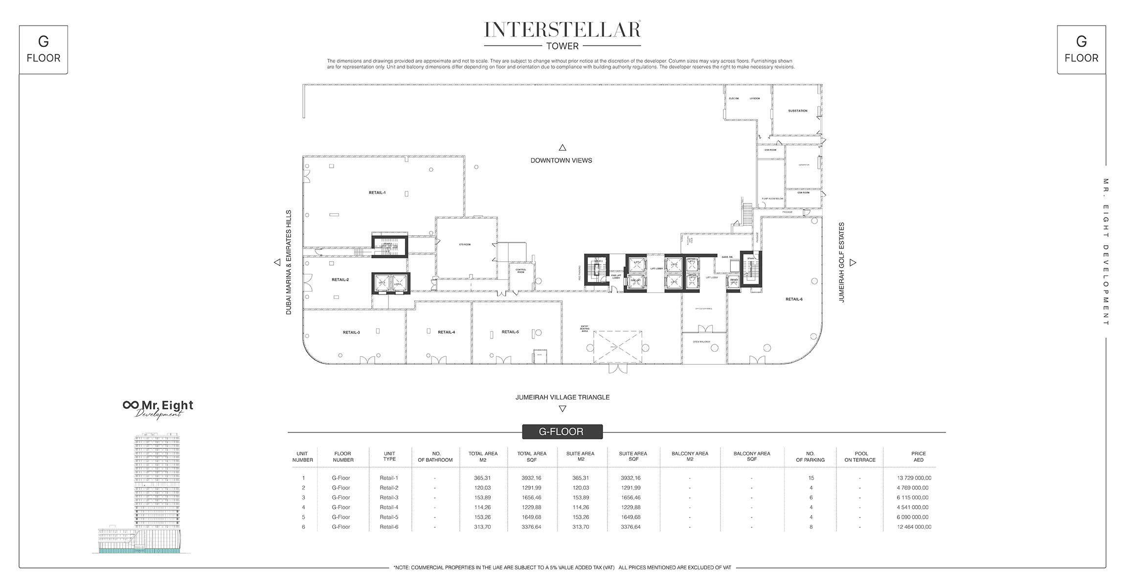 Interstellar Tower at JVT floor plan 4
