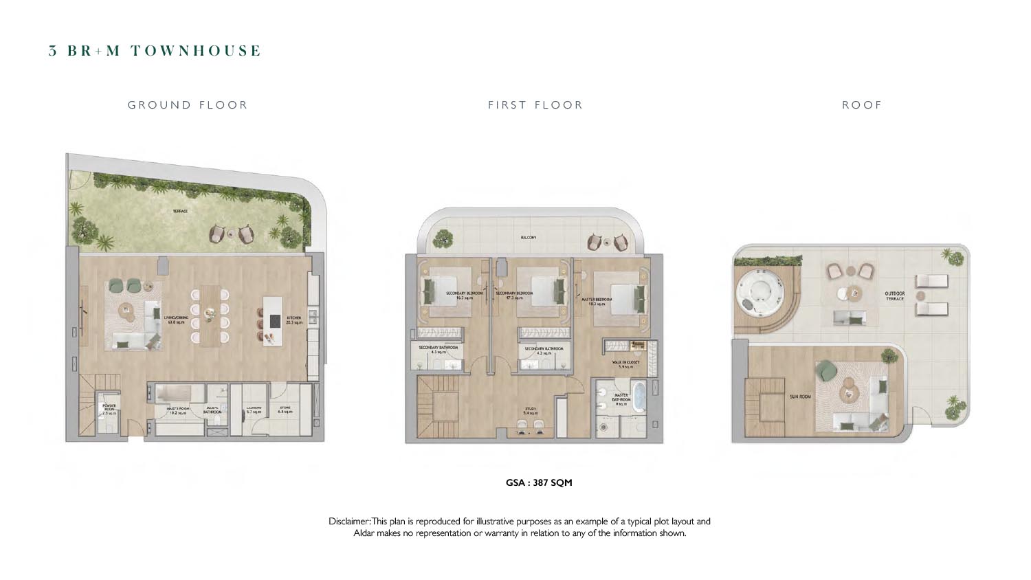 Mamsha Gardens at Saadiyat Island floor plan 6