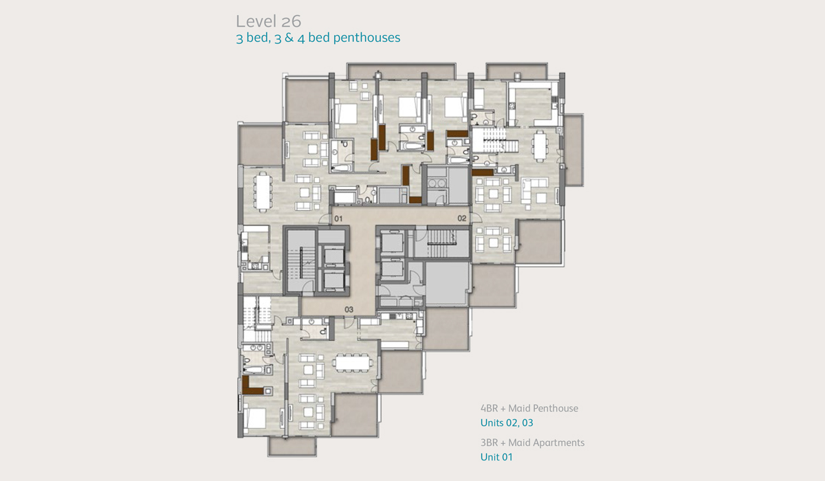 LIV Residence floor plan 5