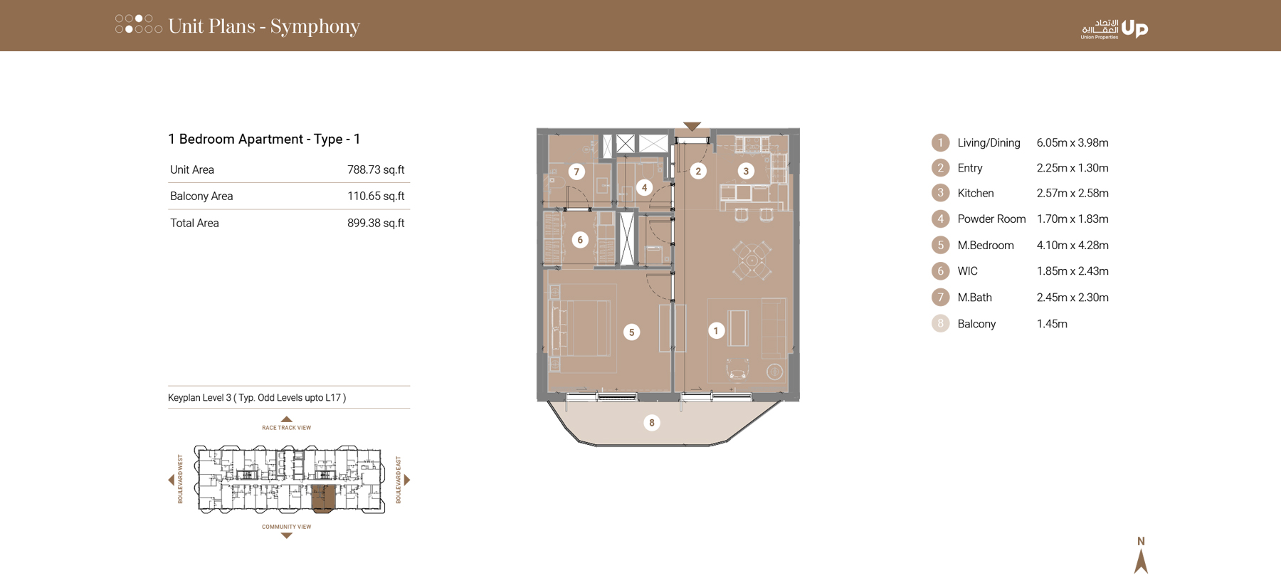 Takaya Symphony at Motor City floor plan 2