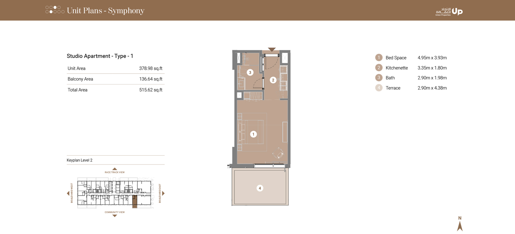 Takaya Symphony at Motor City floor plan 1