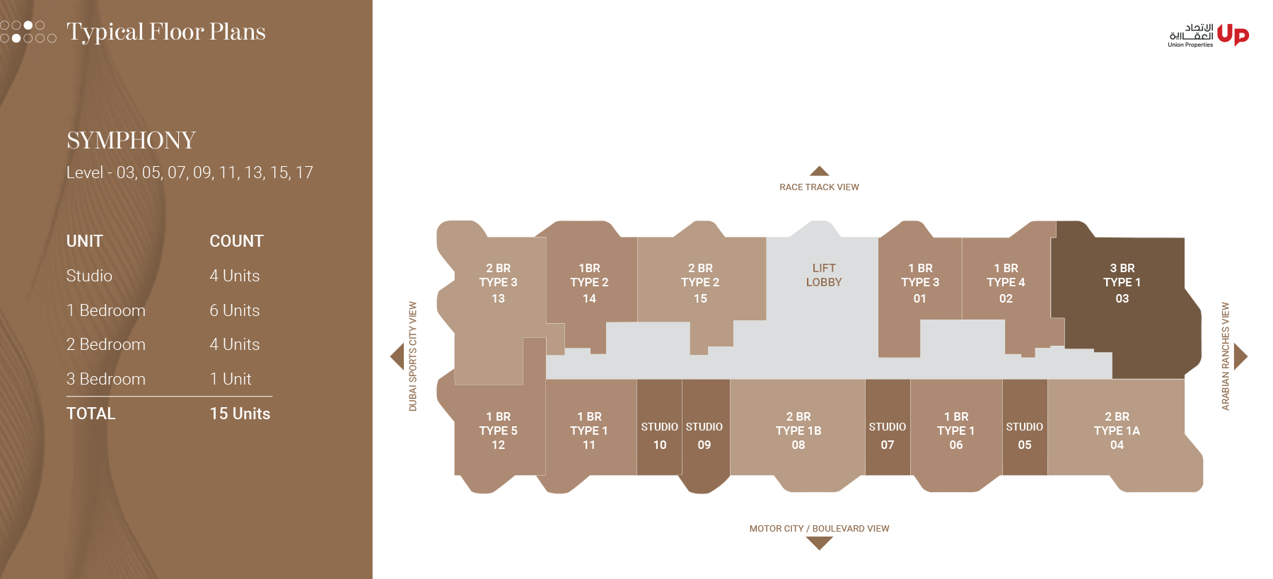 Takaya Symphony at Motor City floor plan 3