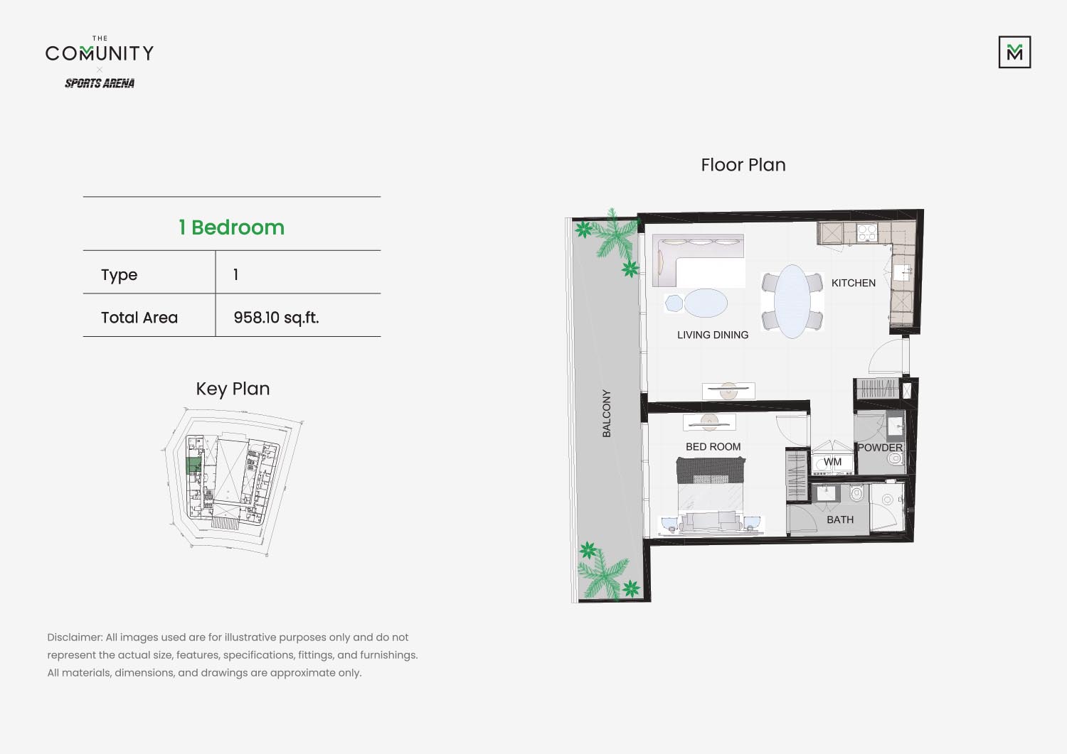 The Community Sports Arena floor plan 2