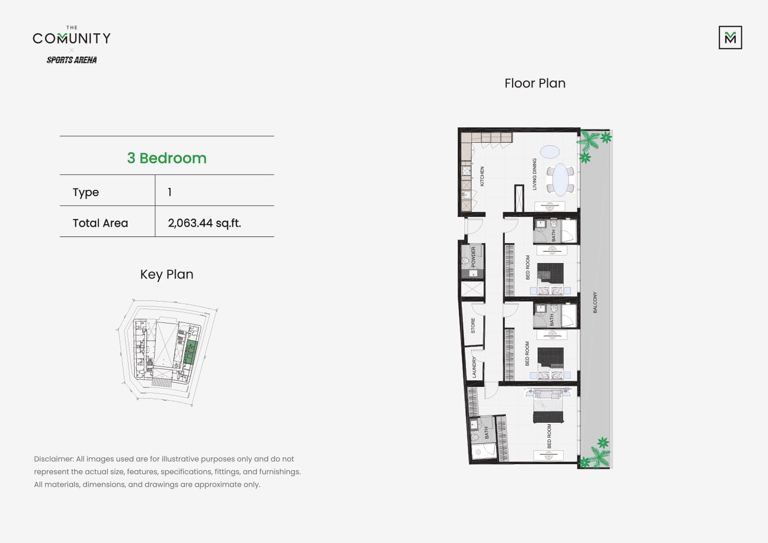The Community Sports Arena floor plan 4