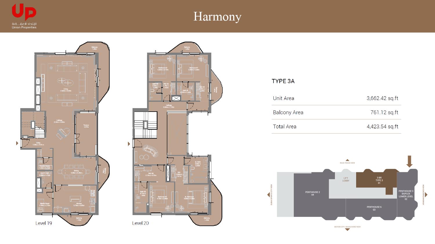 Takaya Harmony at Motor City floor plan 5