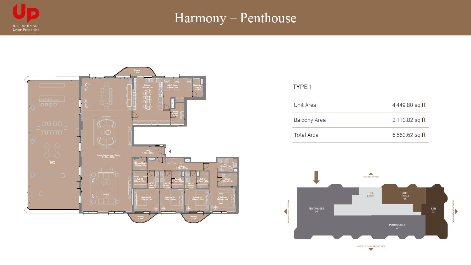 Takaya Harmony at Motor City floor plan 6