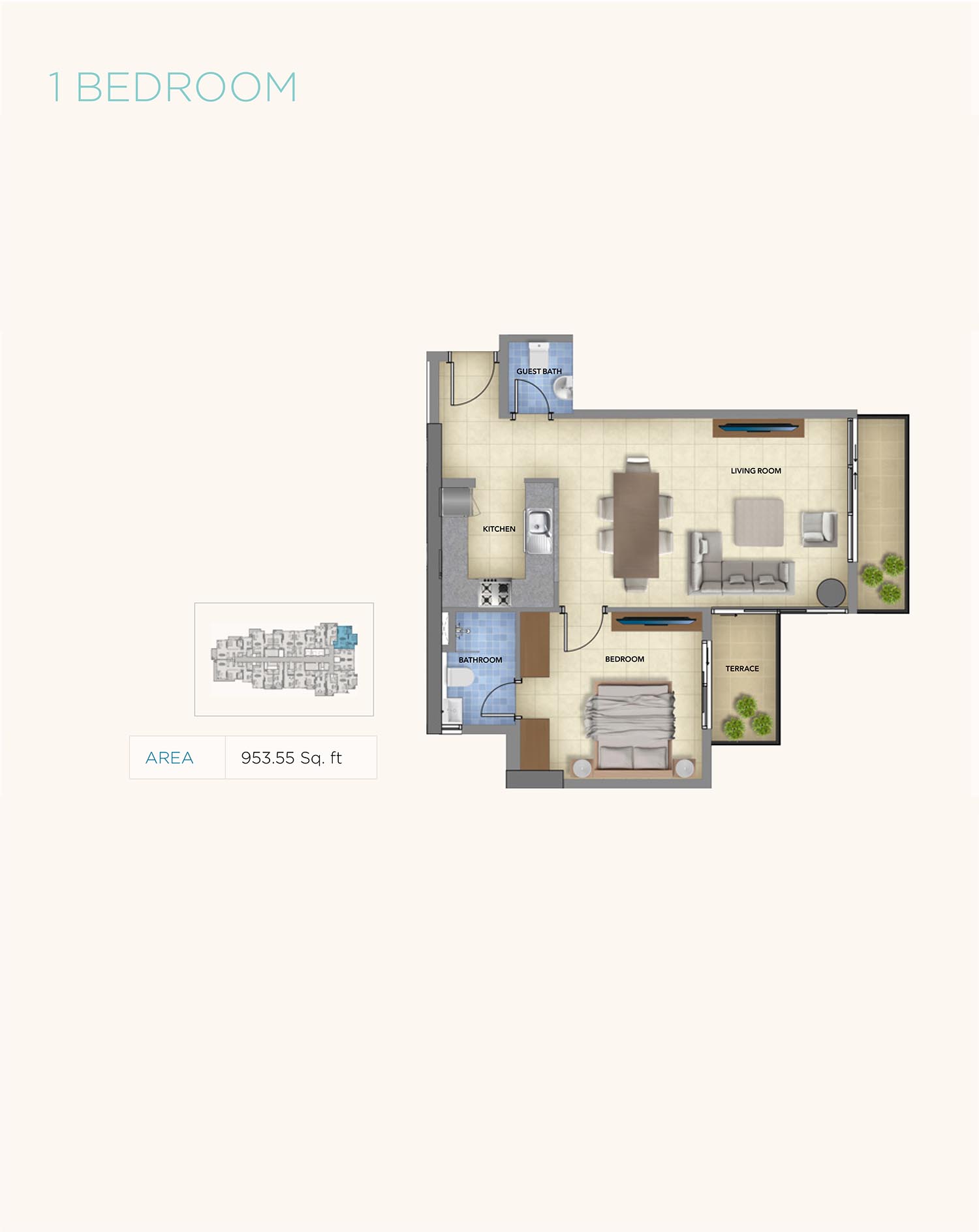 Blue Pearls by Ajmal Makan floor plan 2
