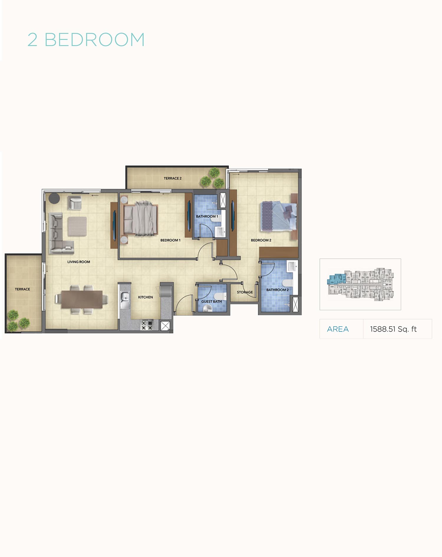 Blue Pearls by Ajmal Makan floor plan 4