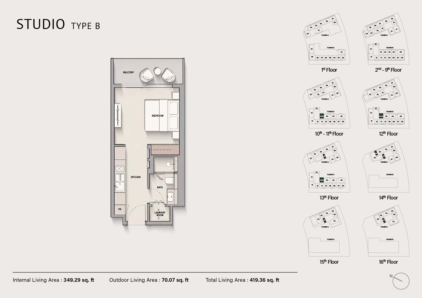 The Hillgate by Ellington floor plan 1