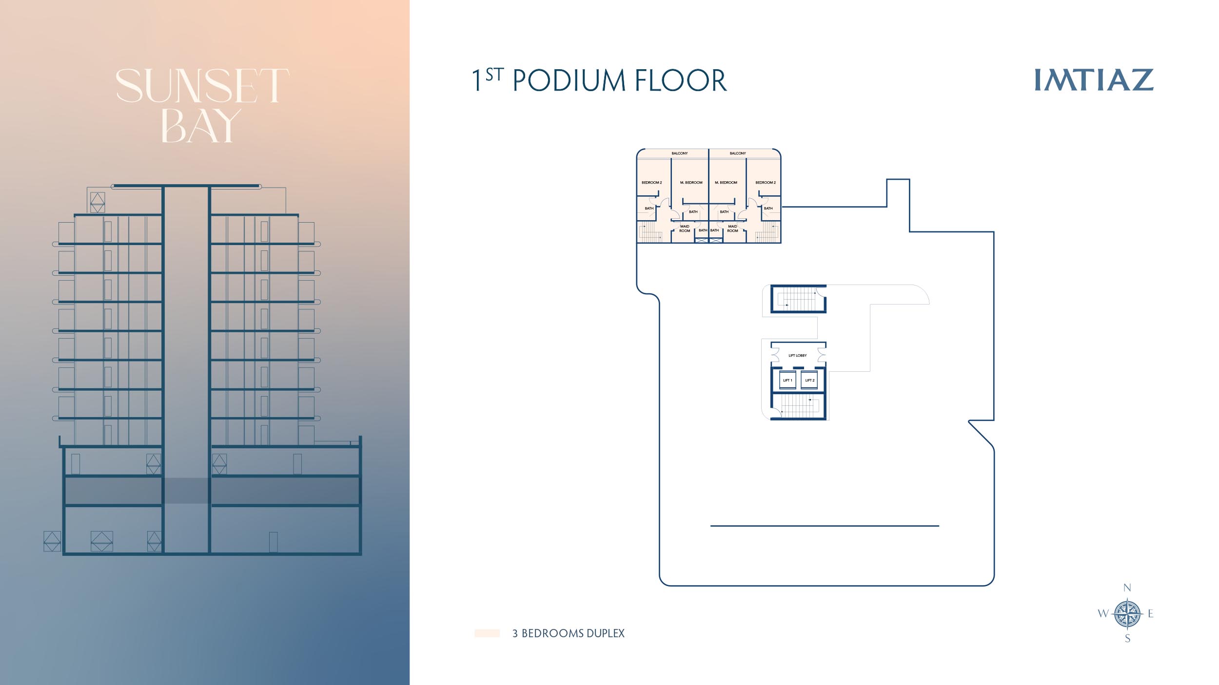 Sunset Bay by Imtiaz floor plan 2