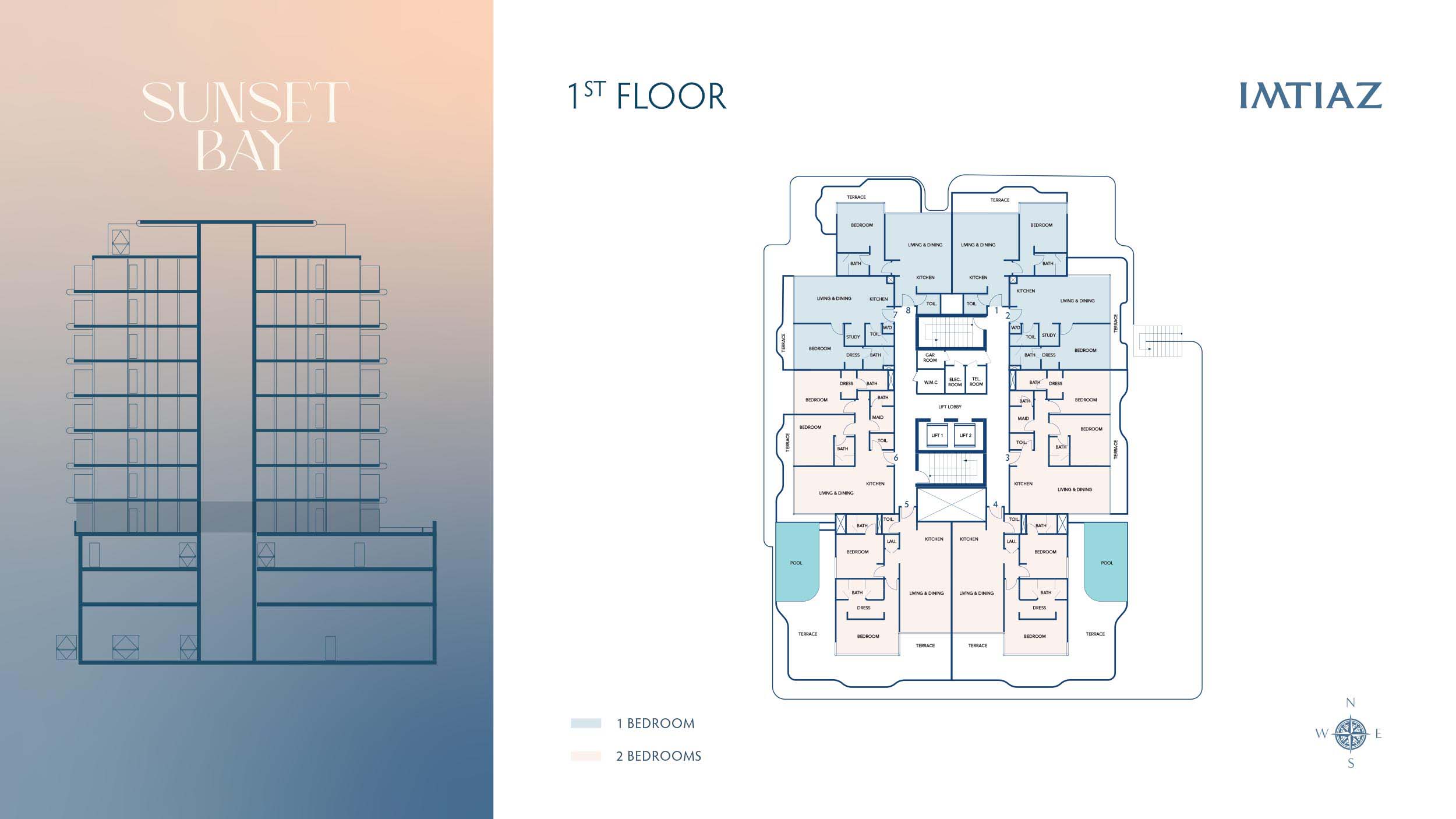 Sunset Bay by Imtiaz floor plan 1