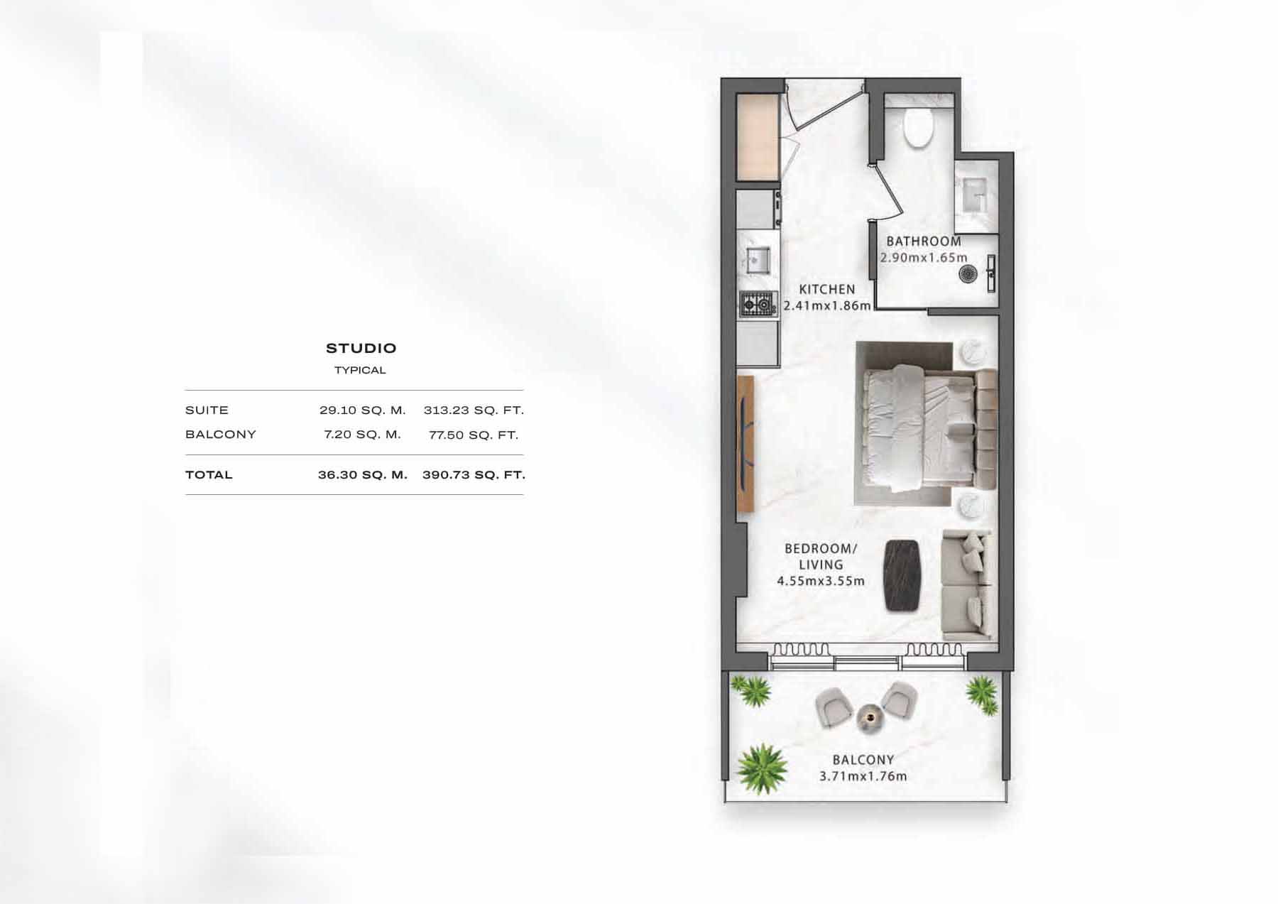 One Central at RAK Central floor plan 1