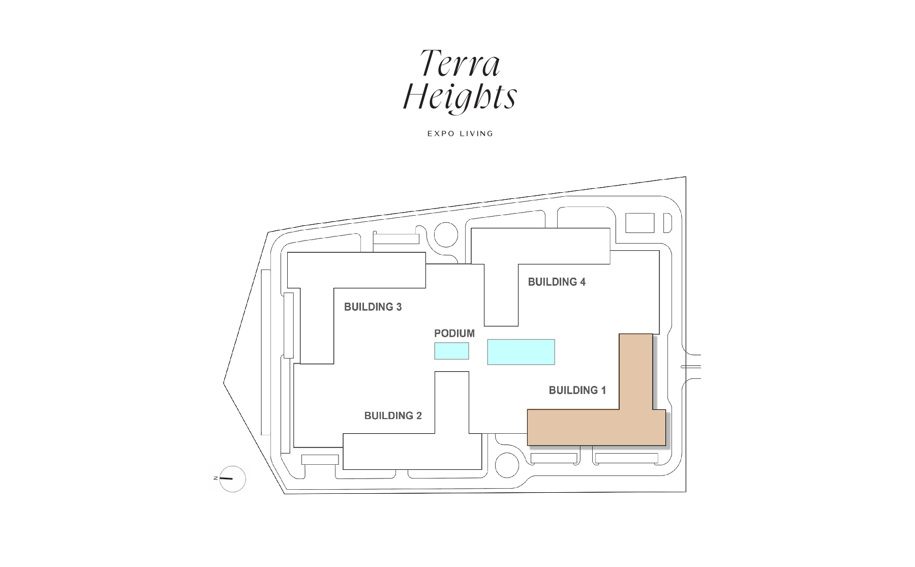 Emaar Terra Heights Expo Living floor plan 2