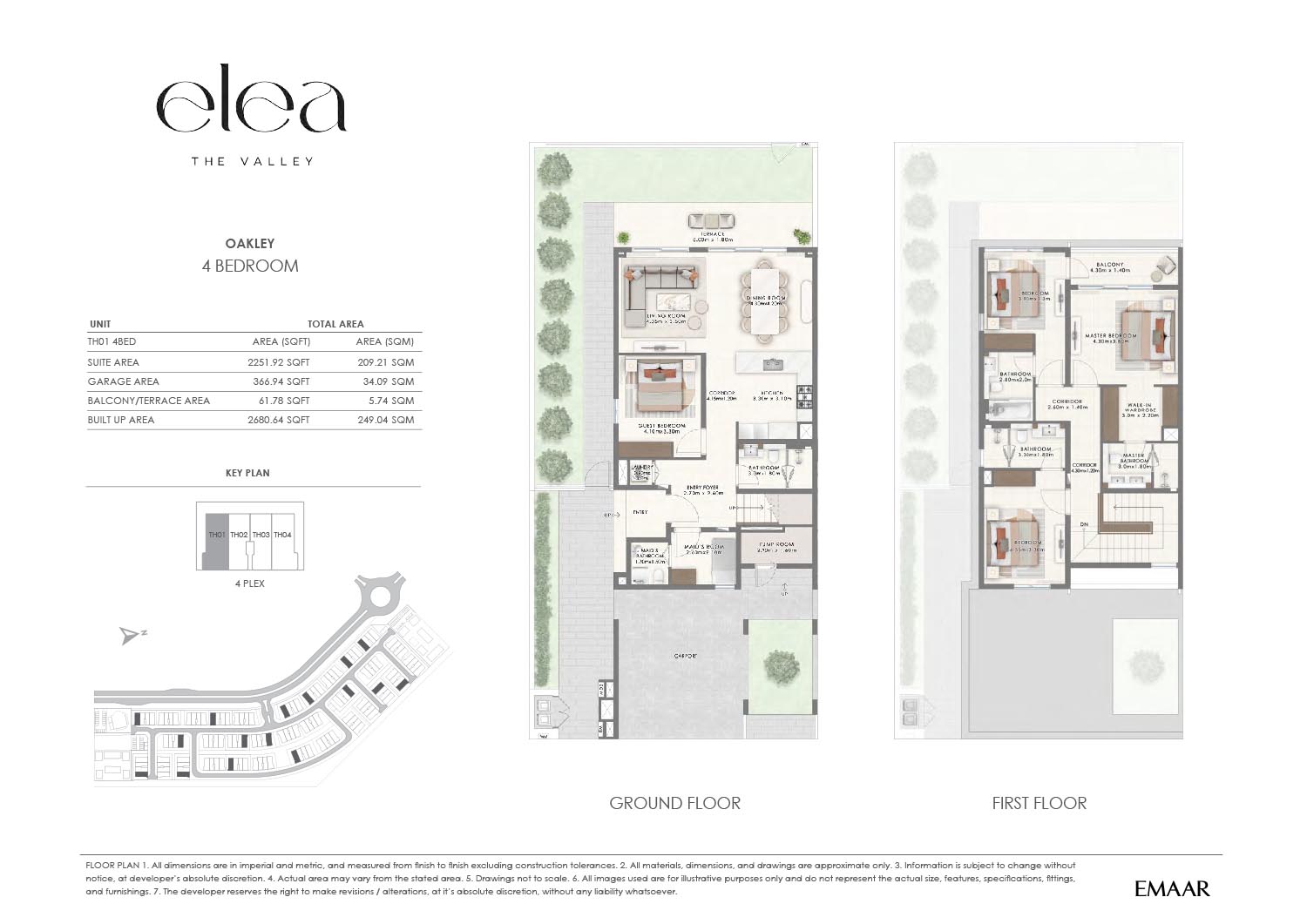 Elea at The Valley floor plan 2