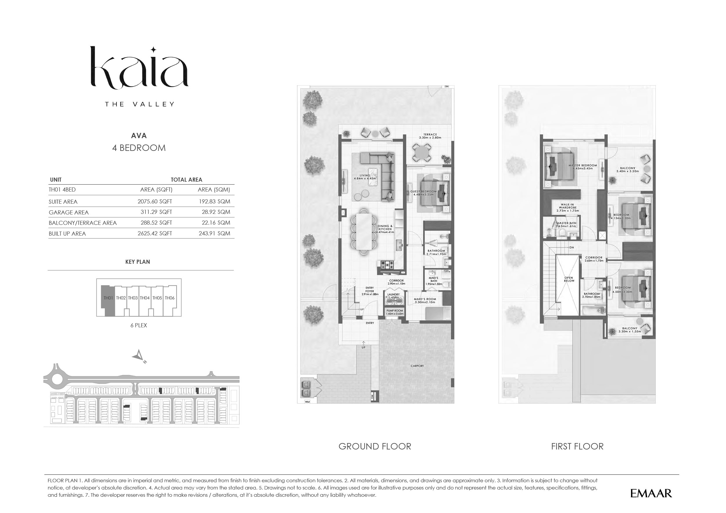 Kaia at The Valley floor plan 2
