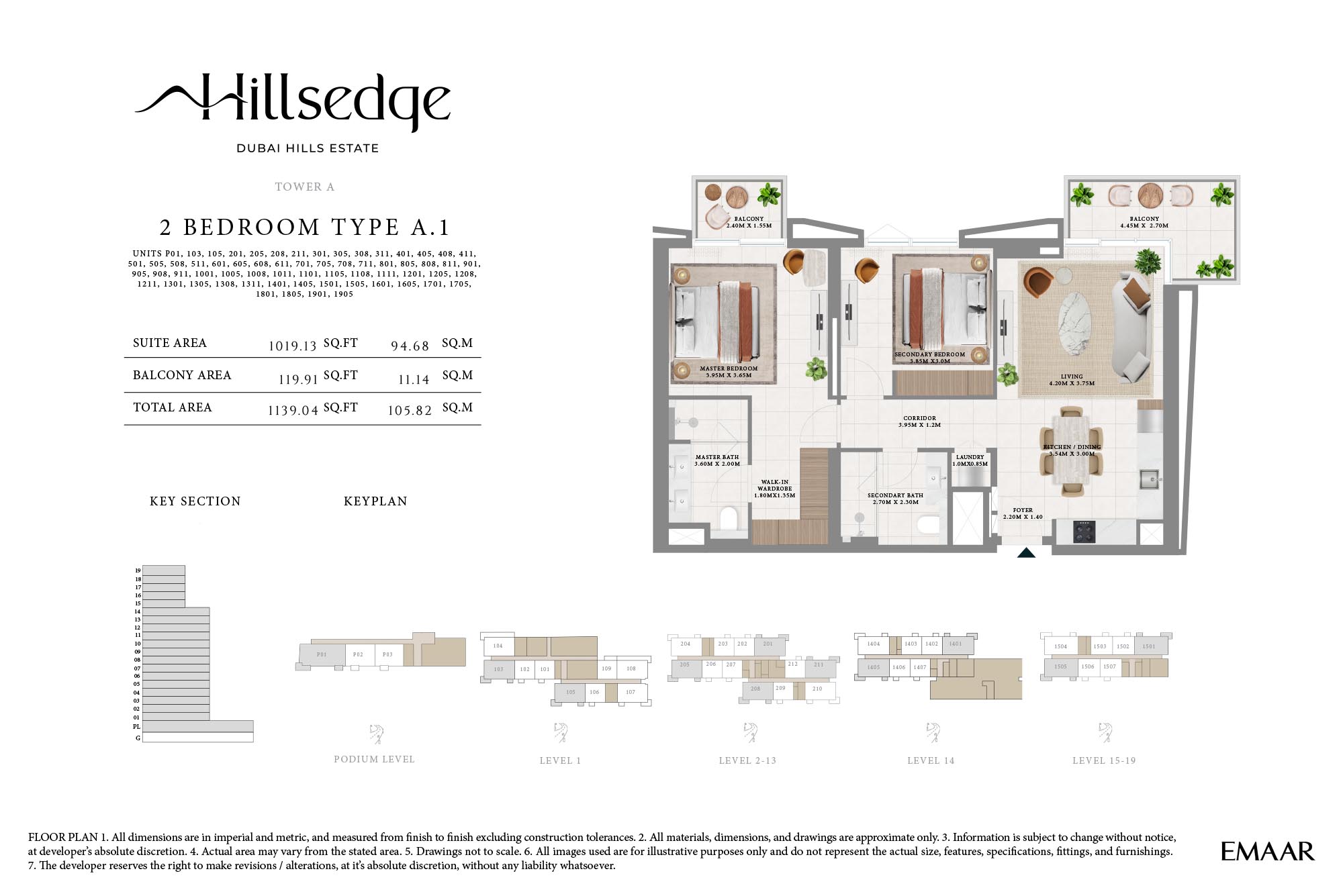 Hillsedge at Dubai Hills Estate floor plan 3